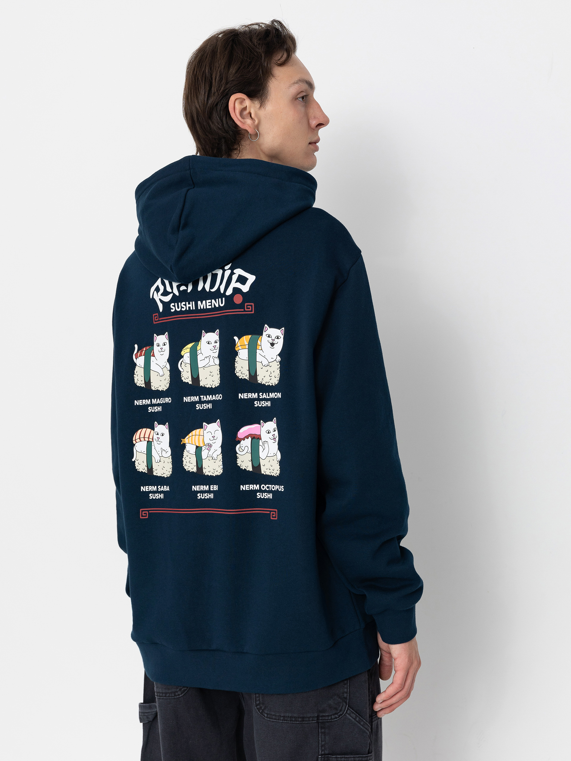 RipNDip Sushi Nerm HD Hoodie - navy blue (navy)