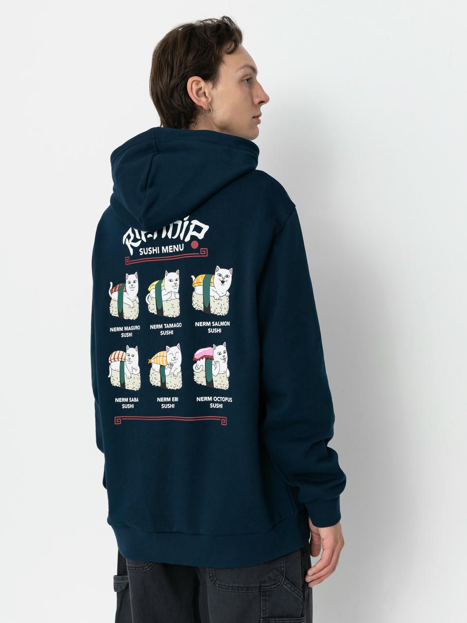 RipNDip Sushi Nerm HD Hoodie (navy)