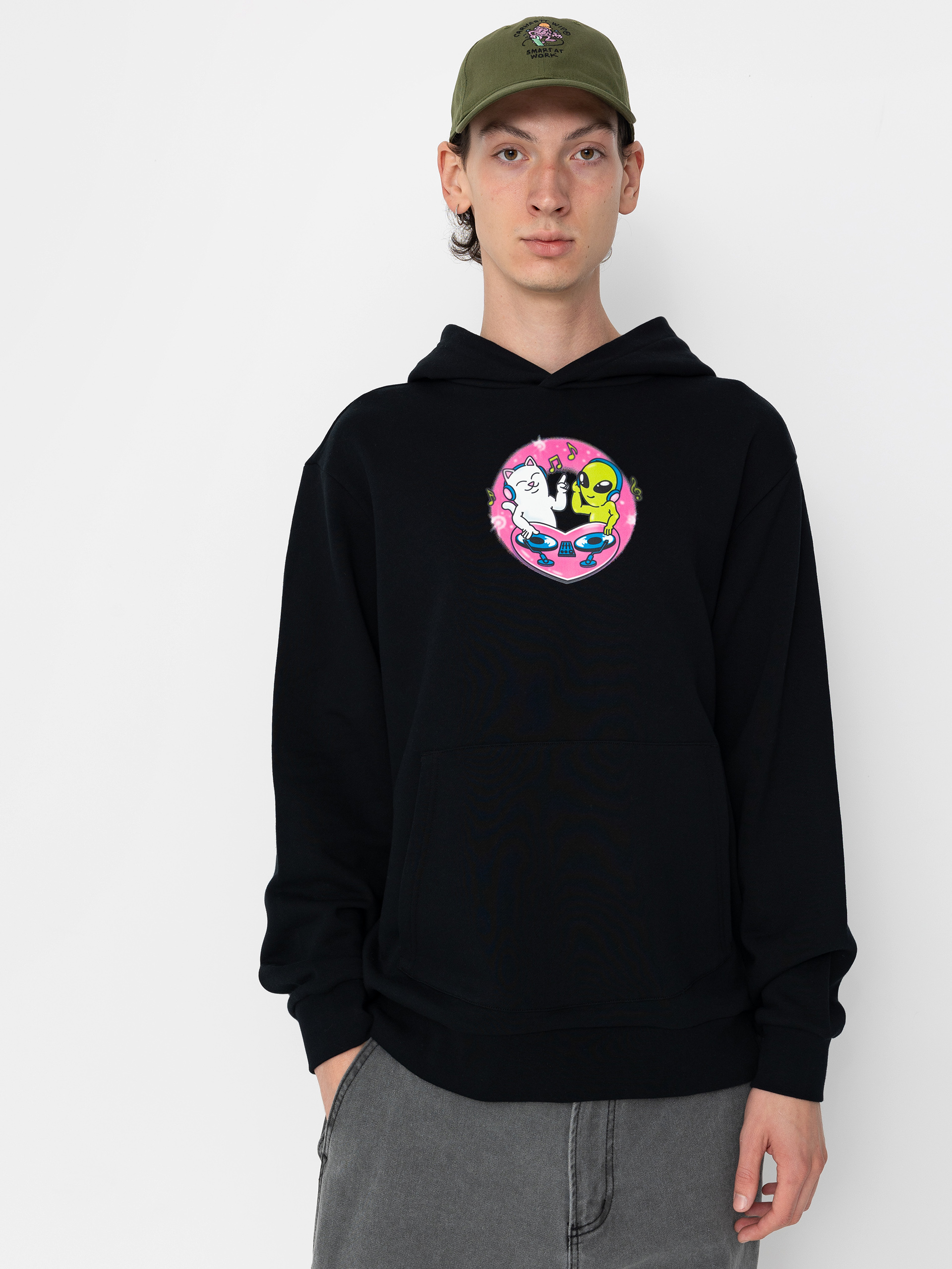 RipNDip Hoodie Love Is Ripndip HD black (black) - Main Image