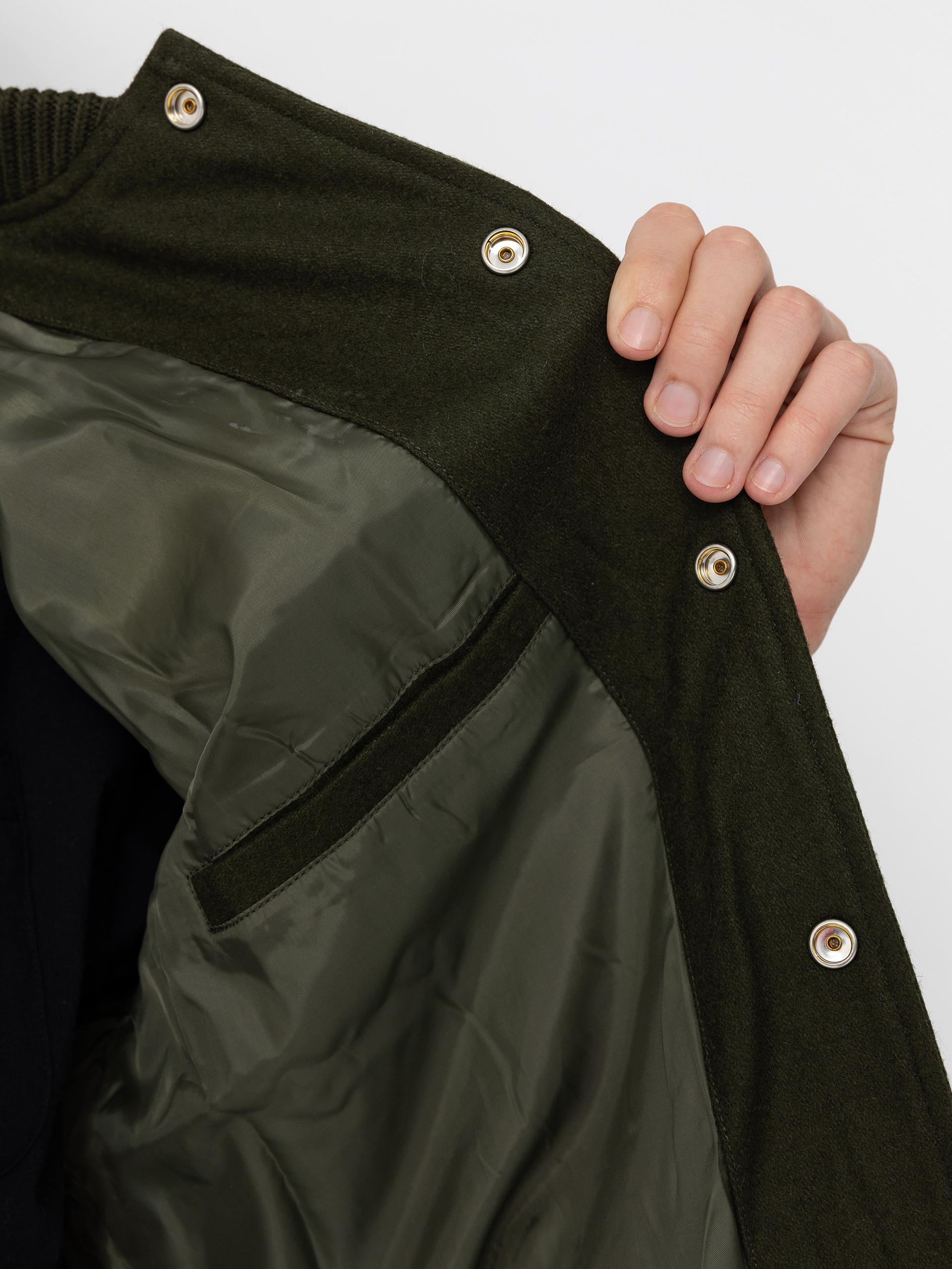 RipNDip Jacke Fire Spirit Varsity (light forest)