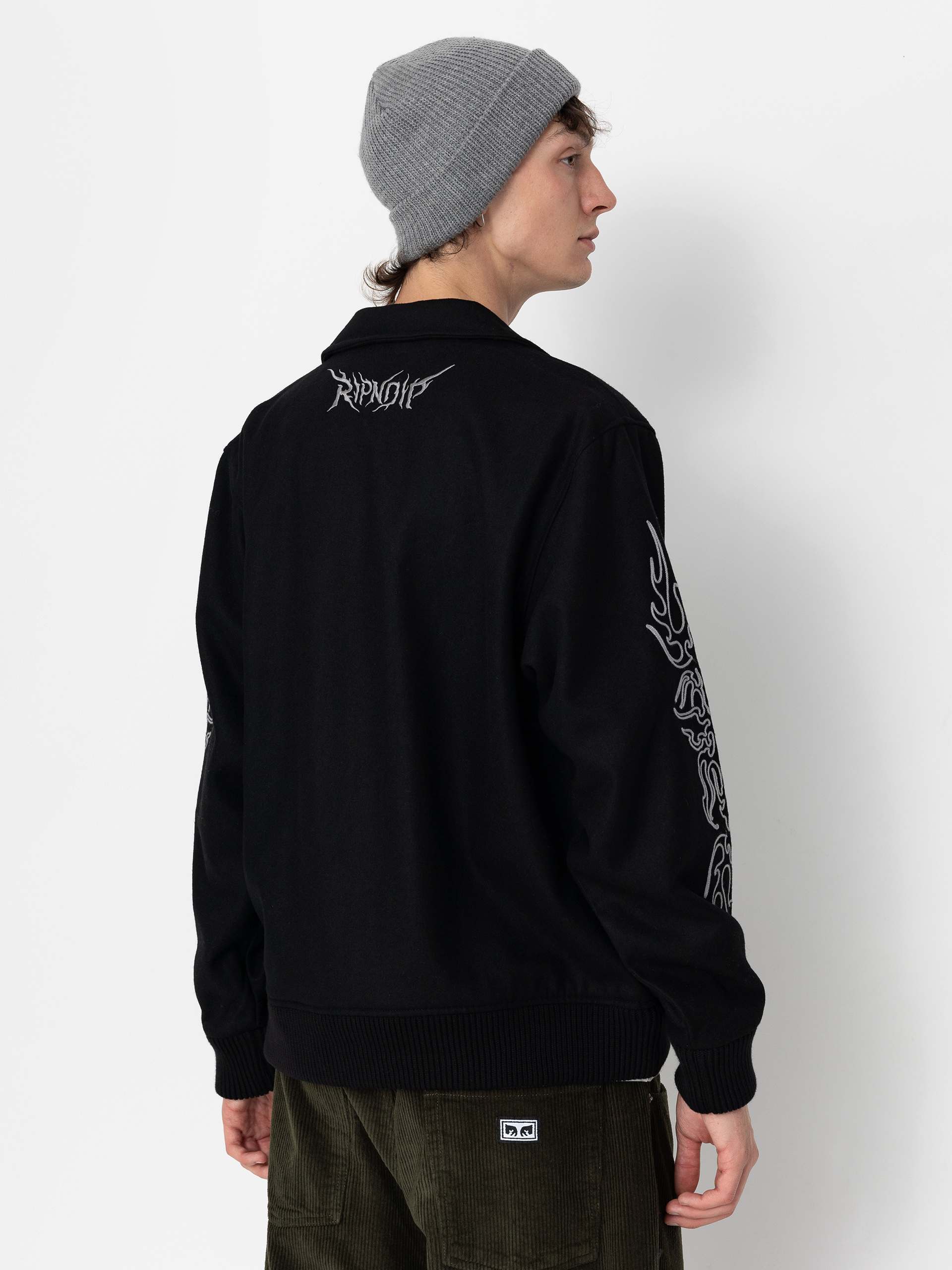RipNDip Jacket Night Anorak - grey (black)