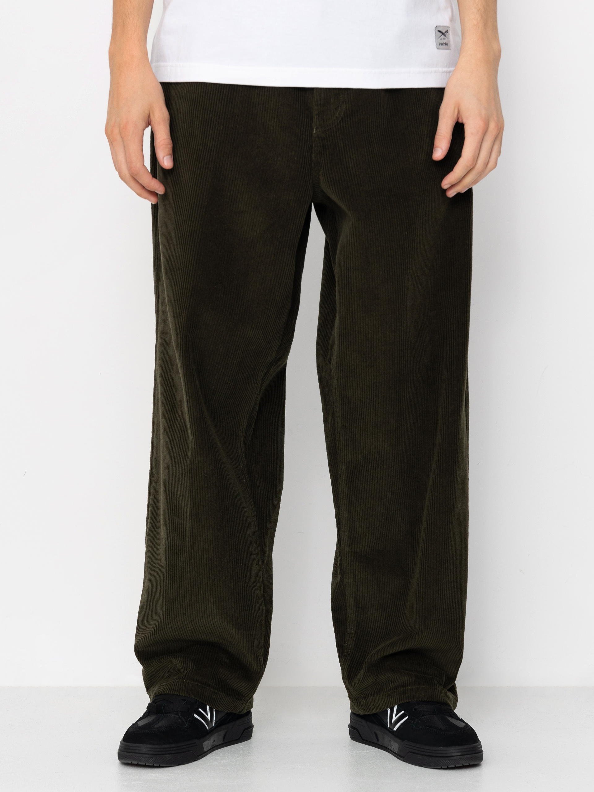 OBEY Bigwig Baggy Corduroy Pants - black (rosin)