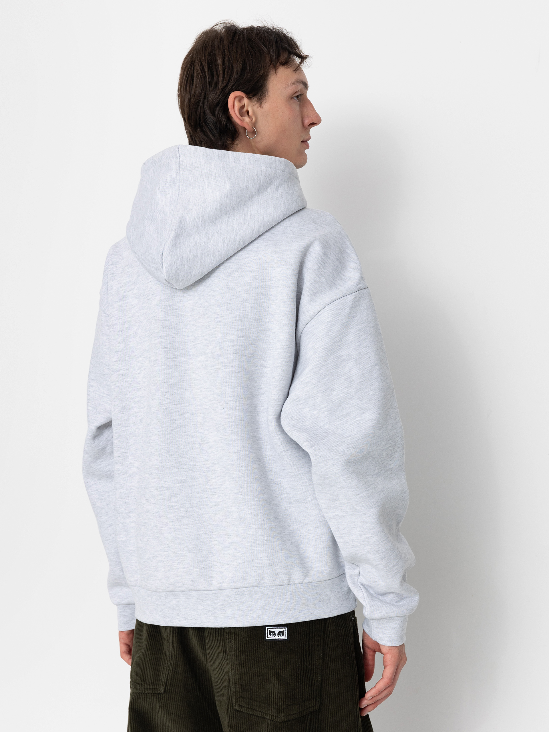 OBEY Hoodie Icon Extra Heavy II HD (ash grey)