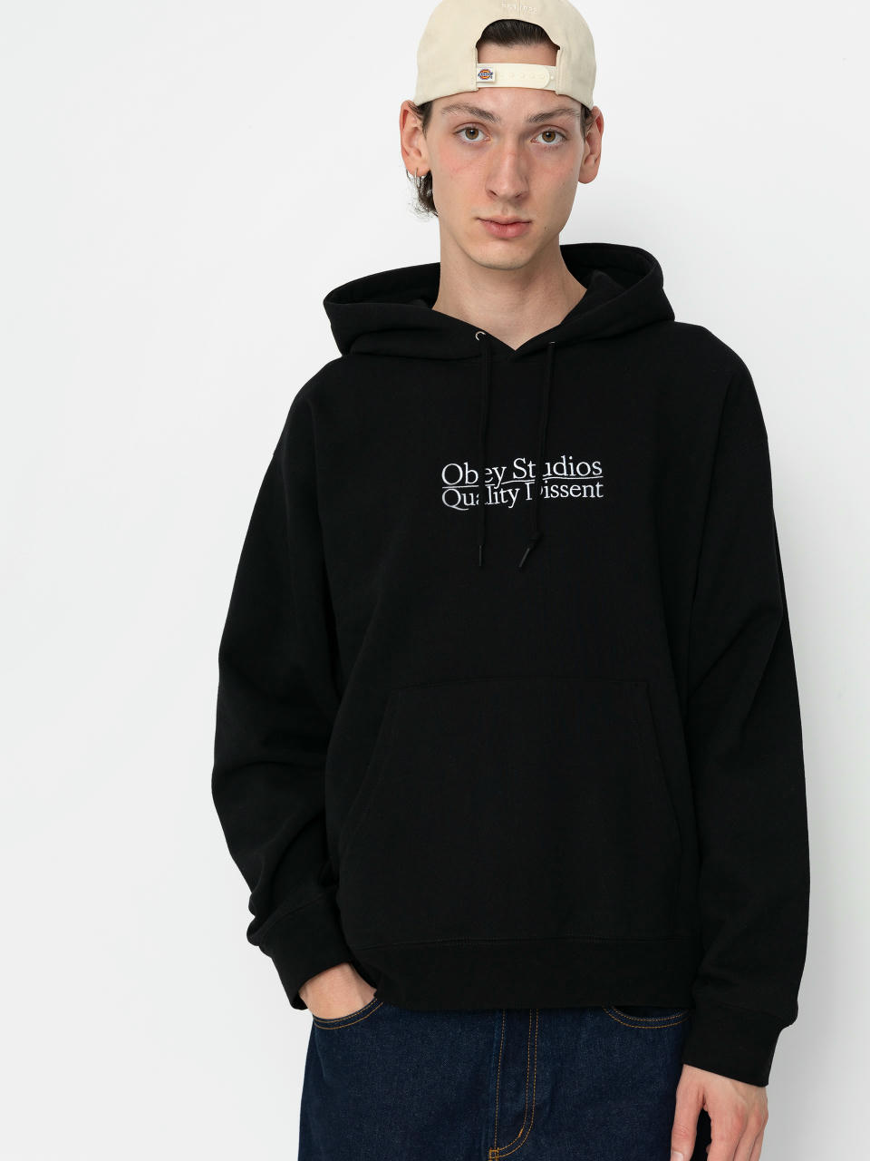 OBEY Hoodie Quality Dissent HD (black)