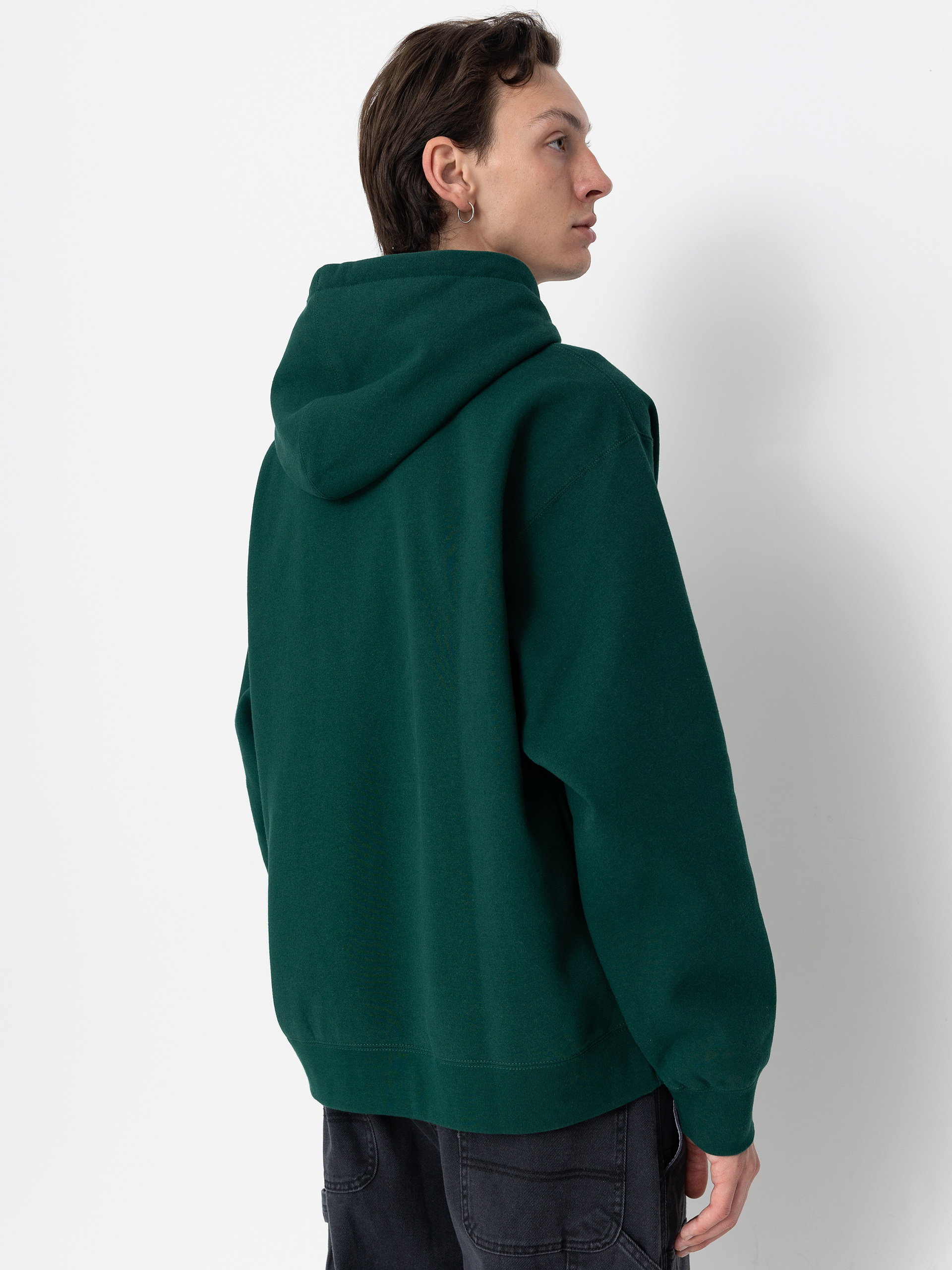 OBEY Quality Dissent HD Hoodie (rain forest)