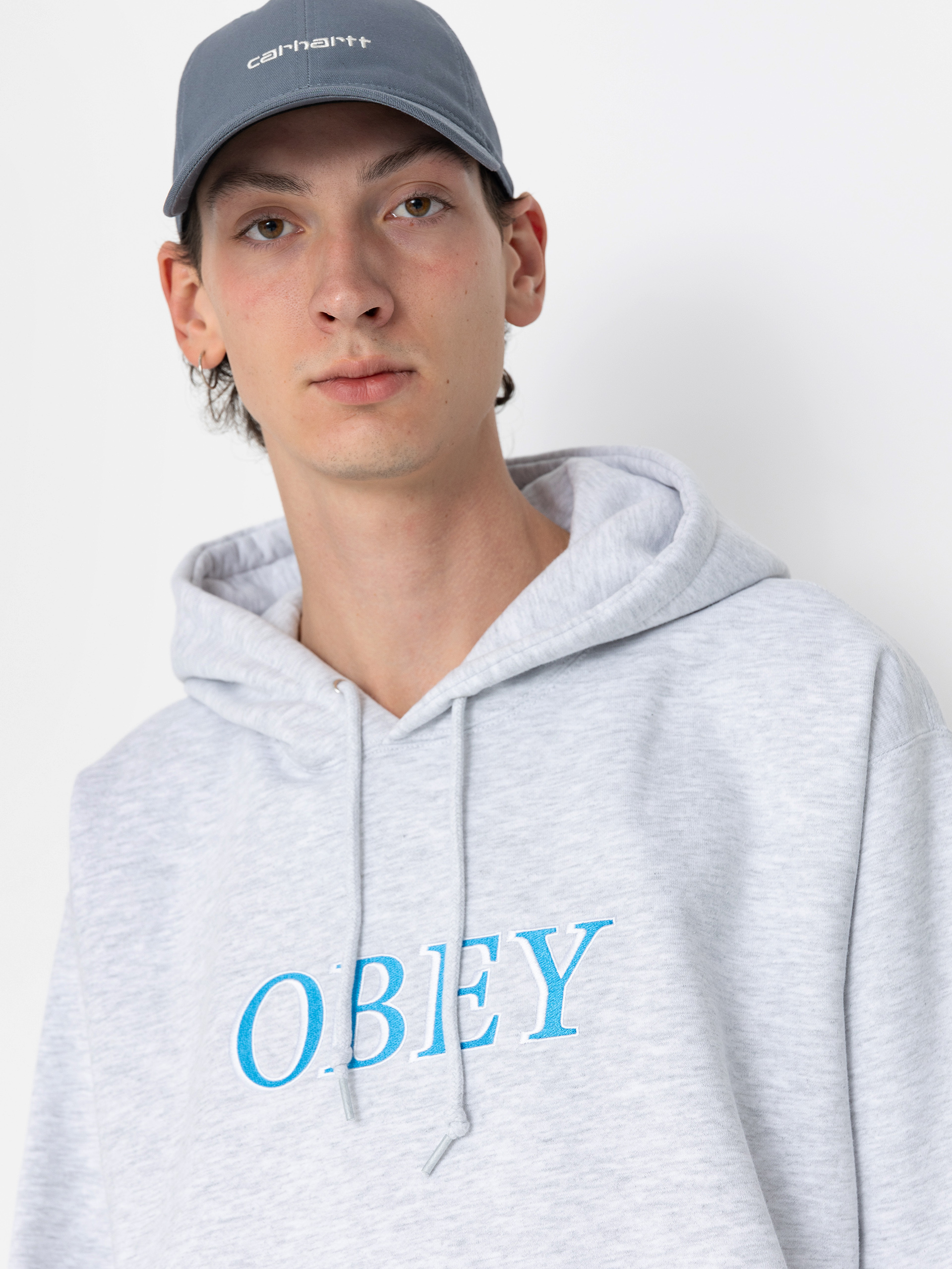 OBEY Hoodie Rhythm HD (ash grey)
