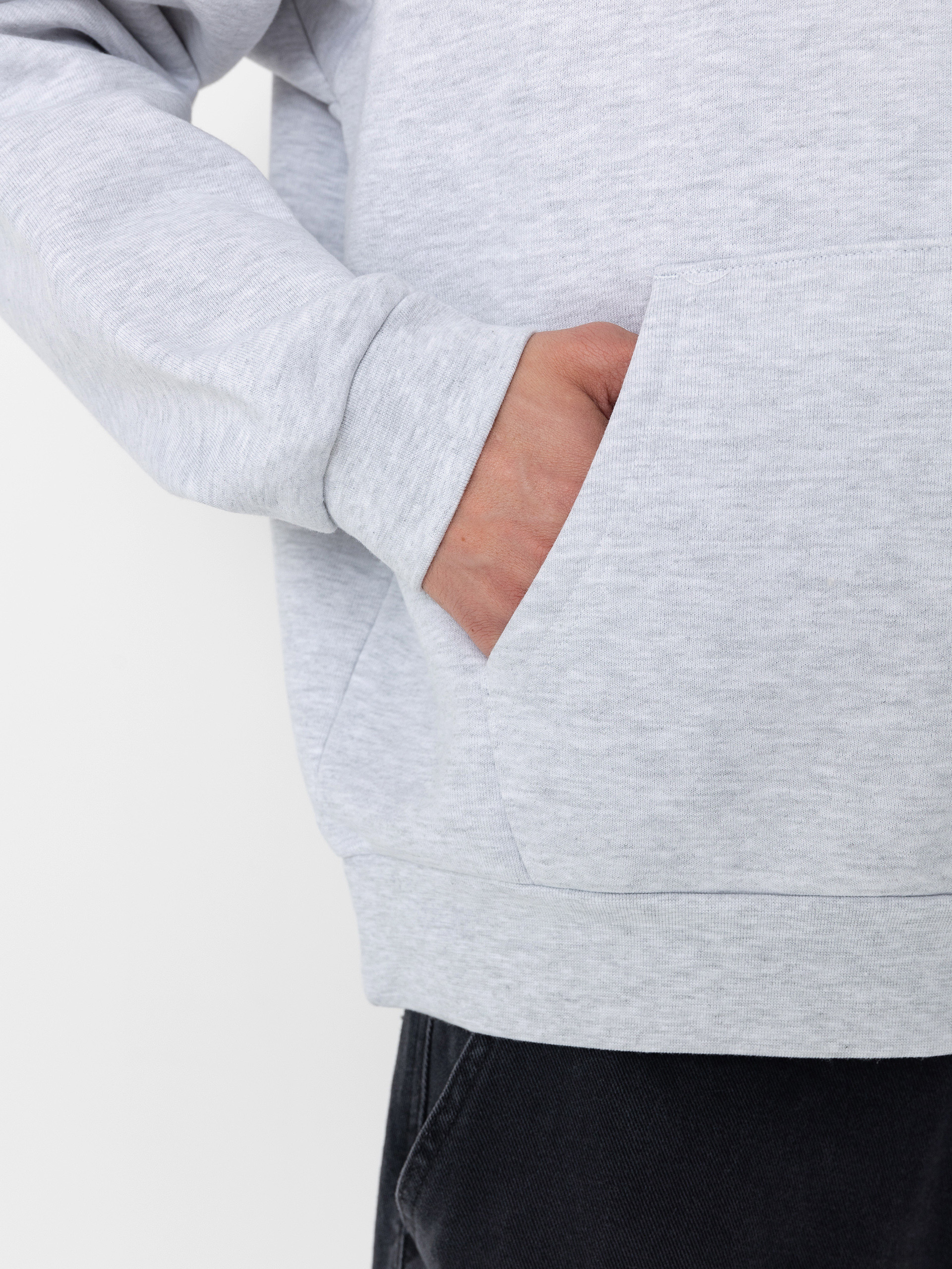 OBEY Hoodie Posse Extra Heavy HD (ash grey)