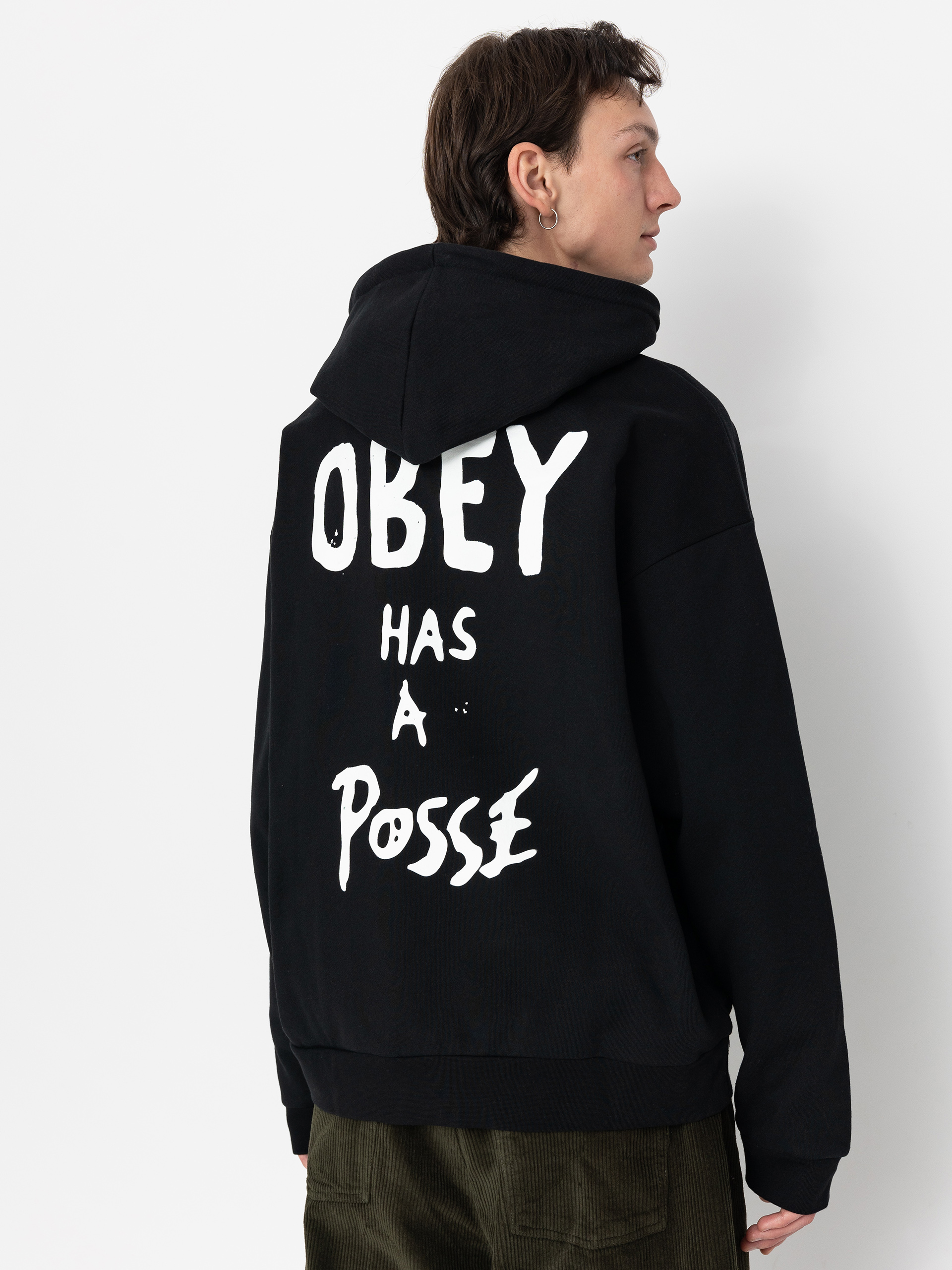 OBEY Posse Extra Heavy HD Hoodie (black)