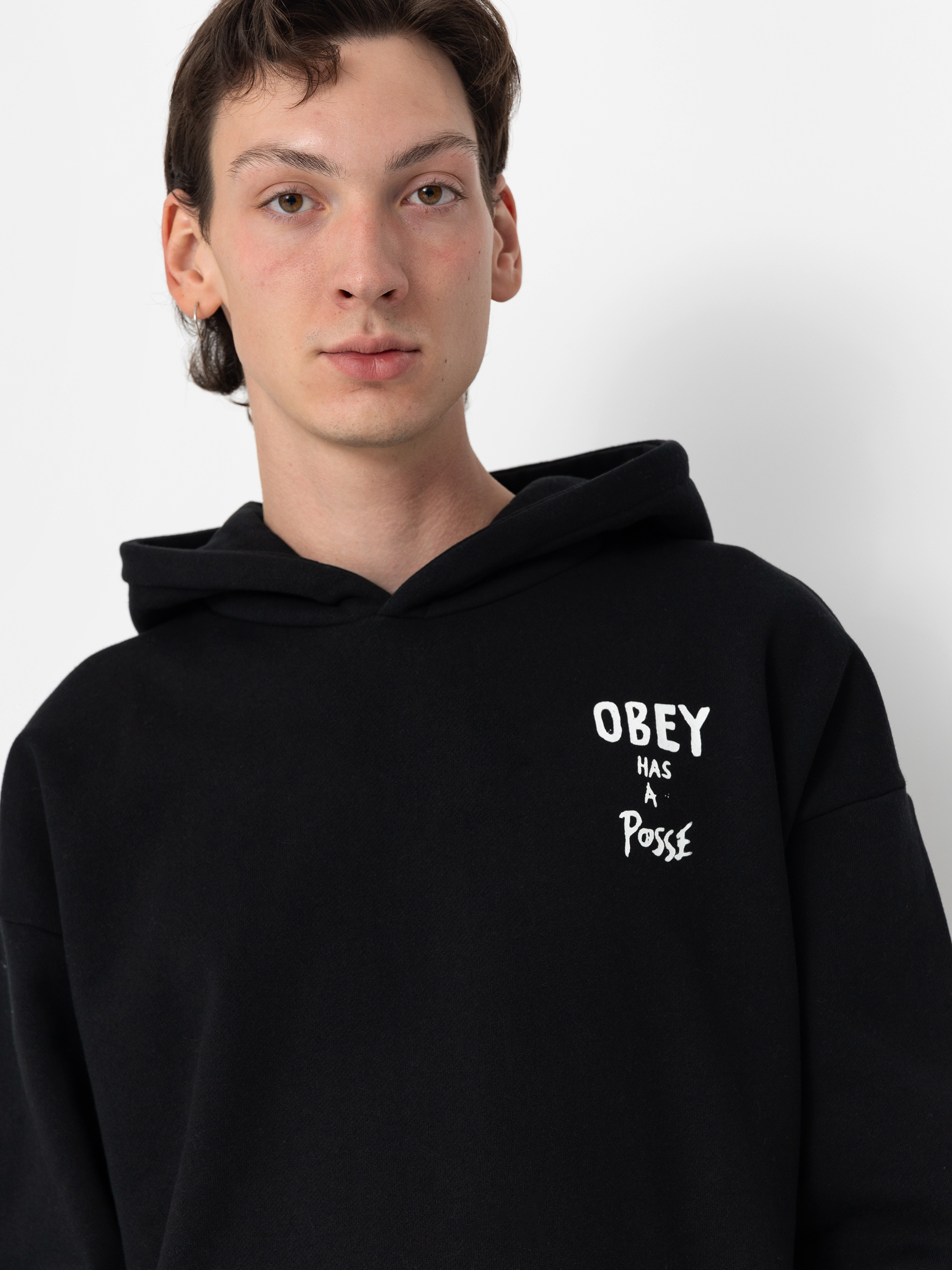 OBEY Posse Extra Heavy HD Hoodie (black)