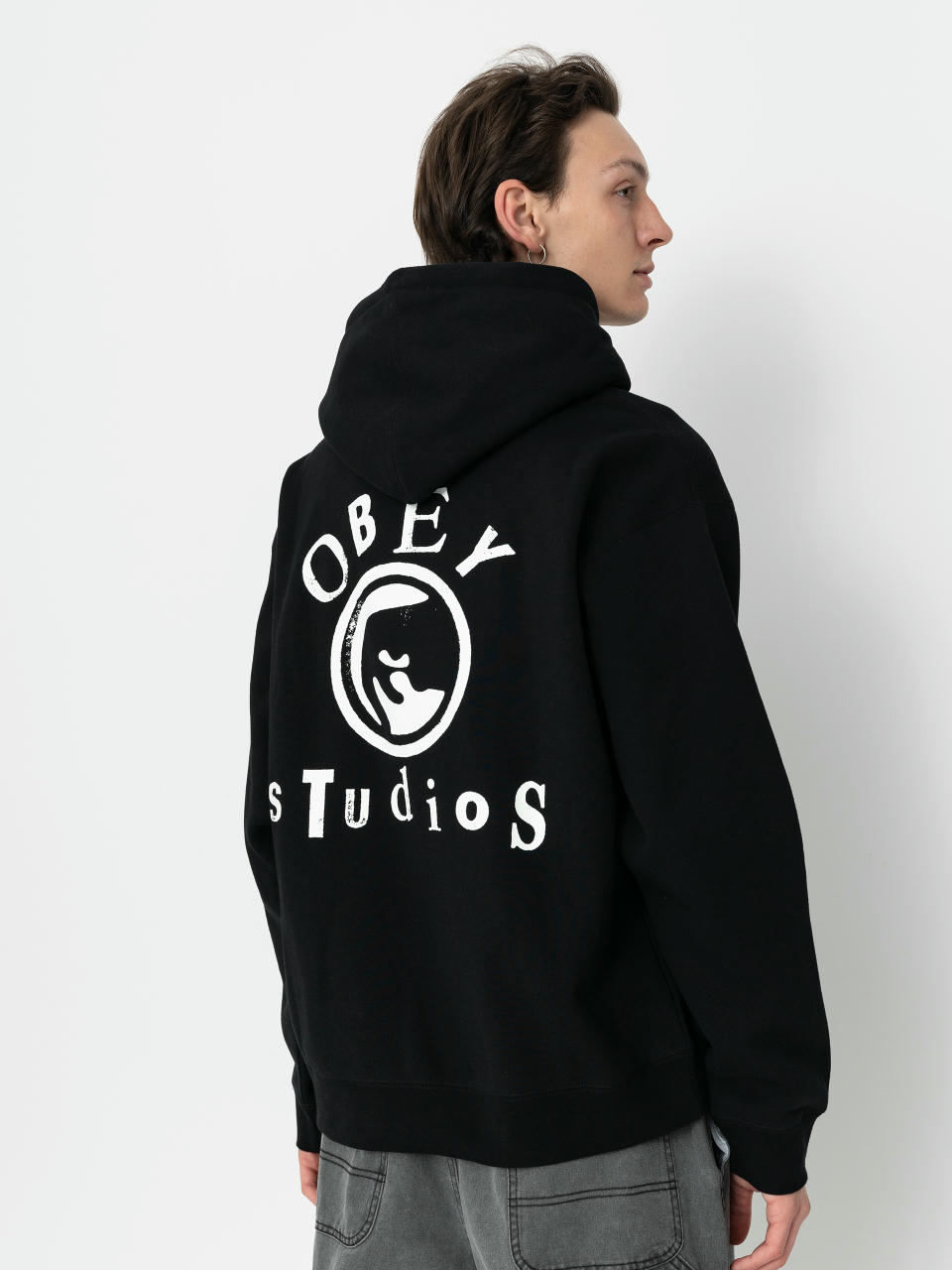 OBEY Studios Icon HD Hoodie (black)