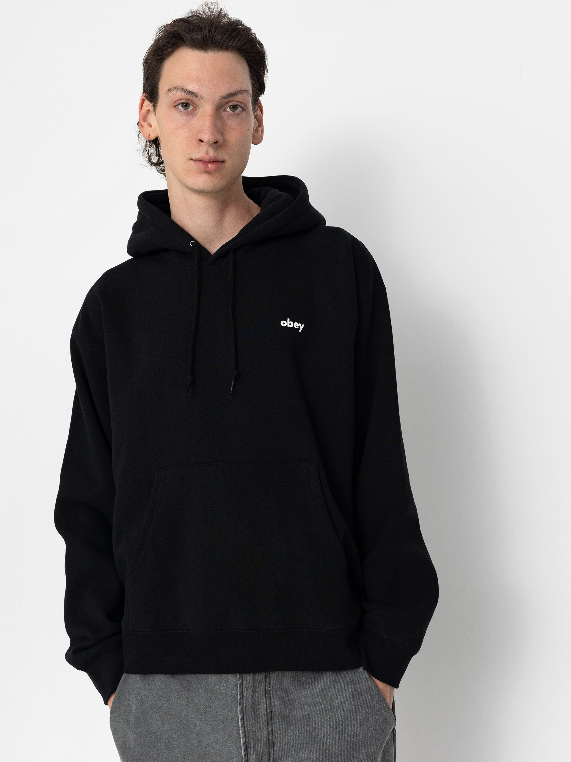 OBEY Studios Icon HD Hoodie (black)