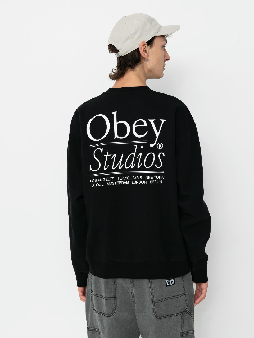 OBEY Sweatshirt Studios (black)