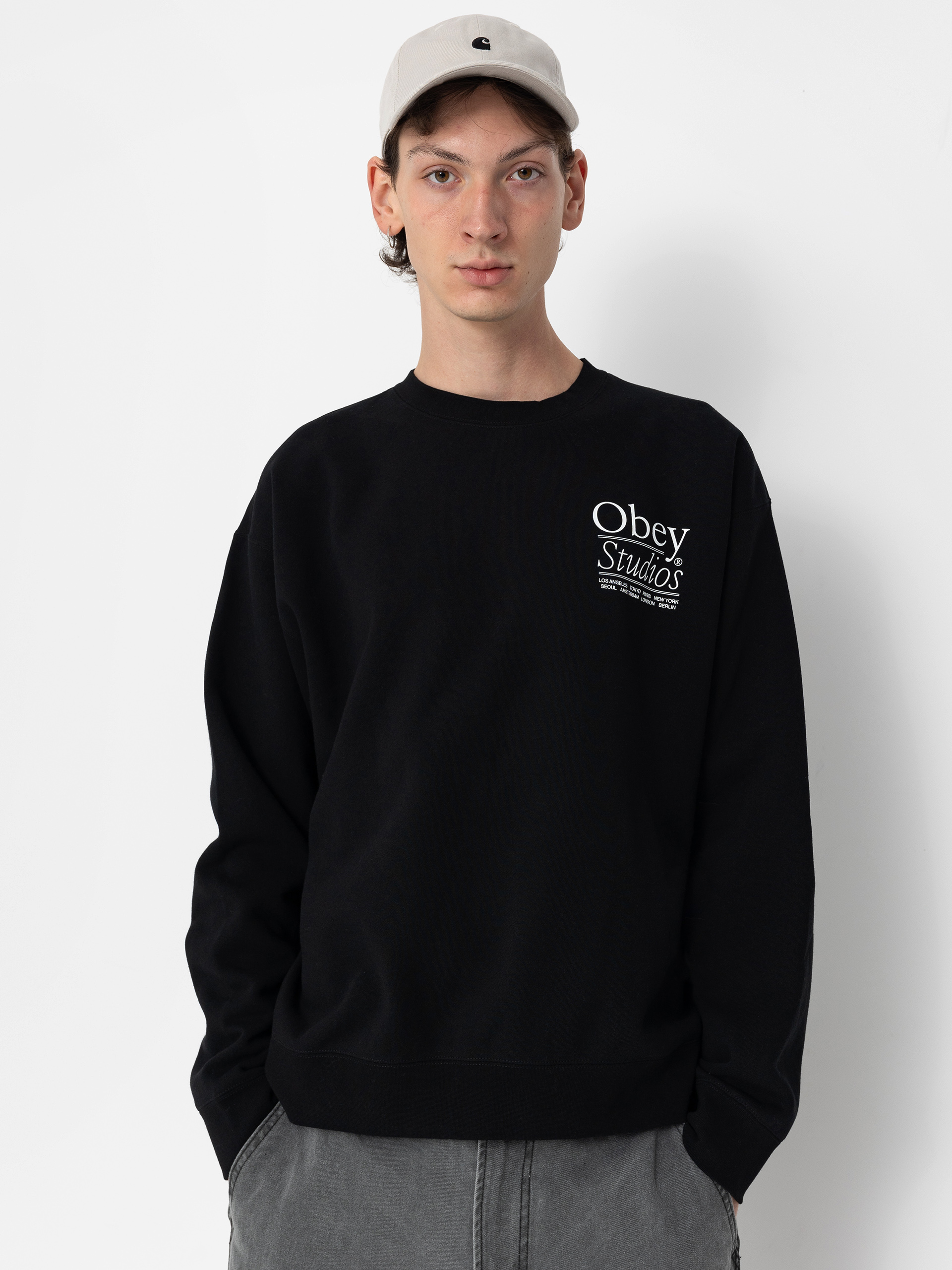 OBEY Sweatshirt Studios (black)