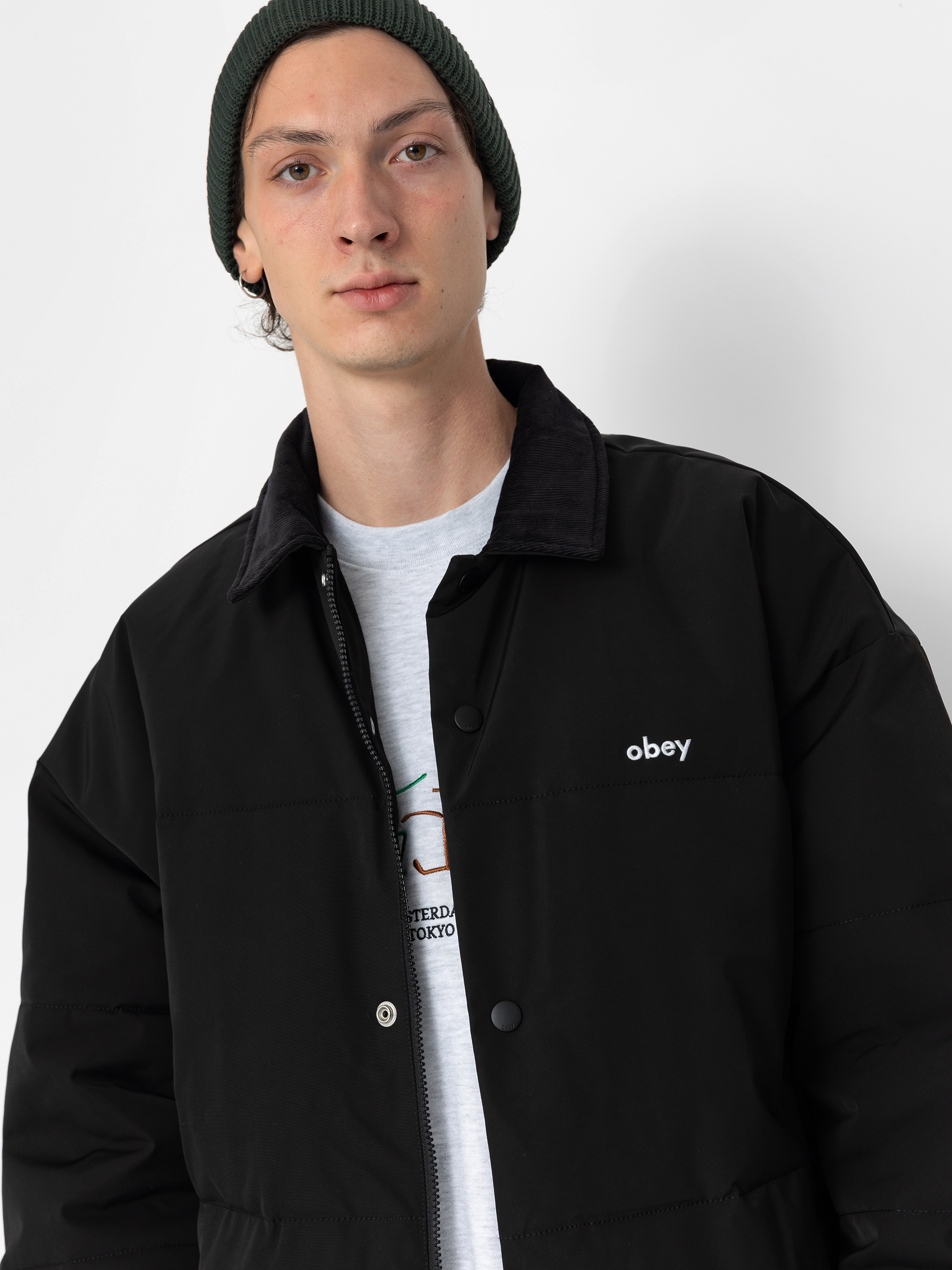 OBEY Jacket Whispers (black)