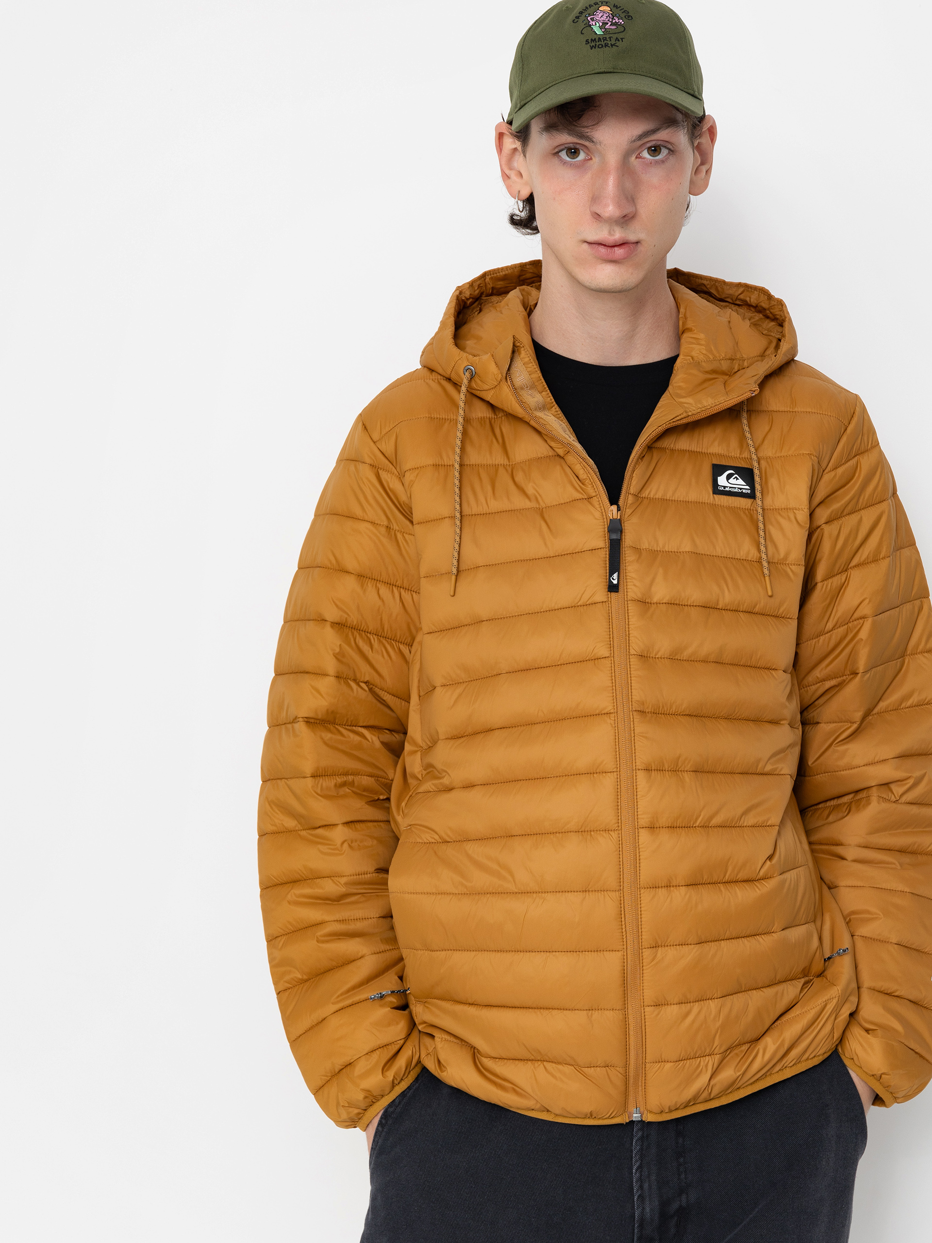 Quiksilver Scaly Hood Jacket yellow (bone brown)