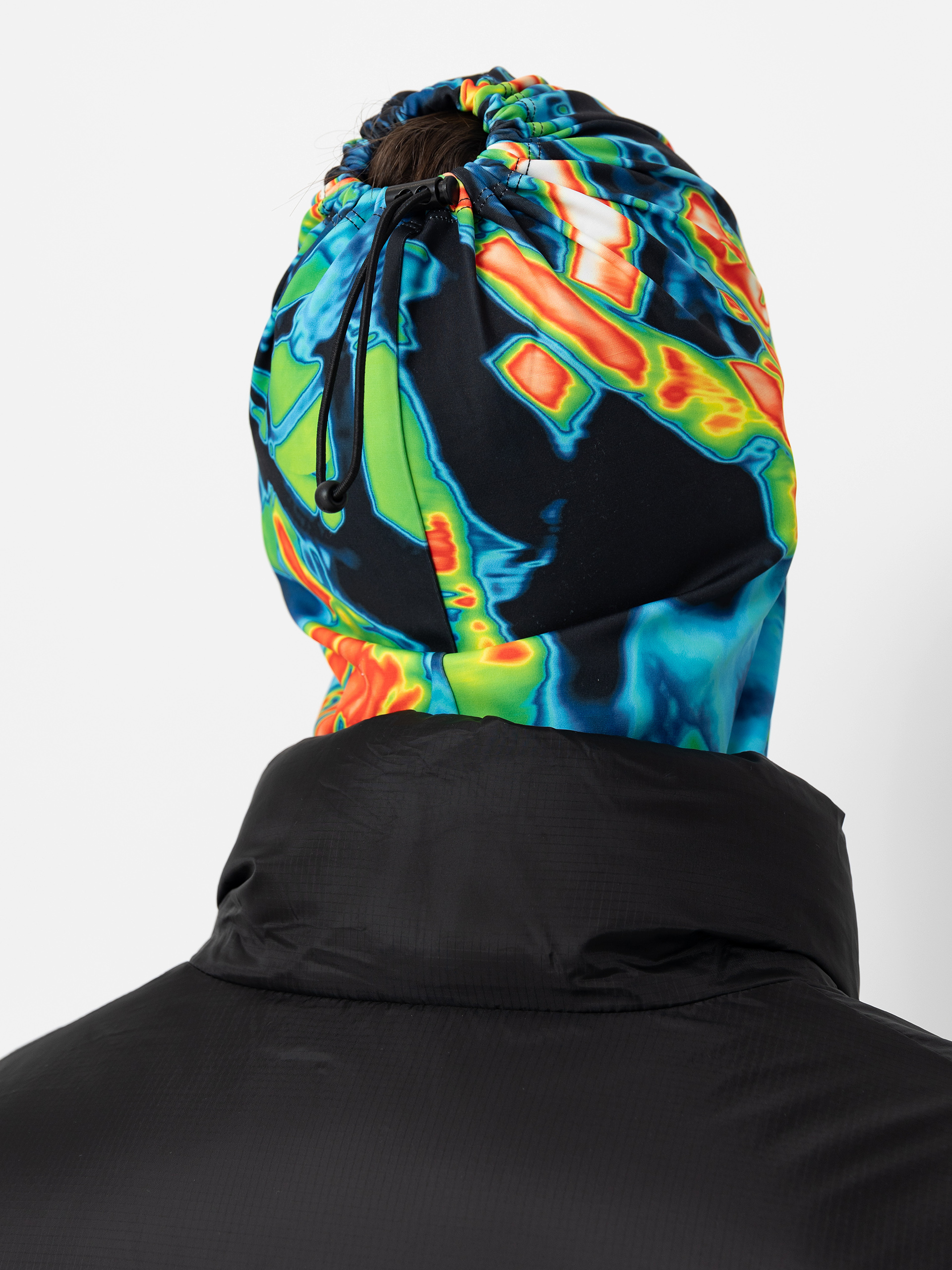 Wasted Paris Fusion Puffer Jacket (black)