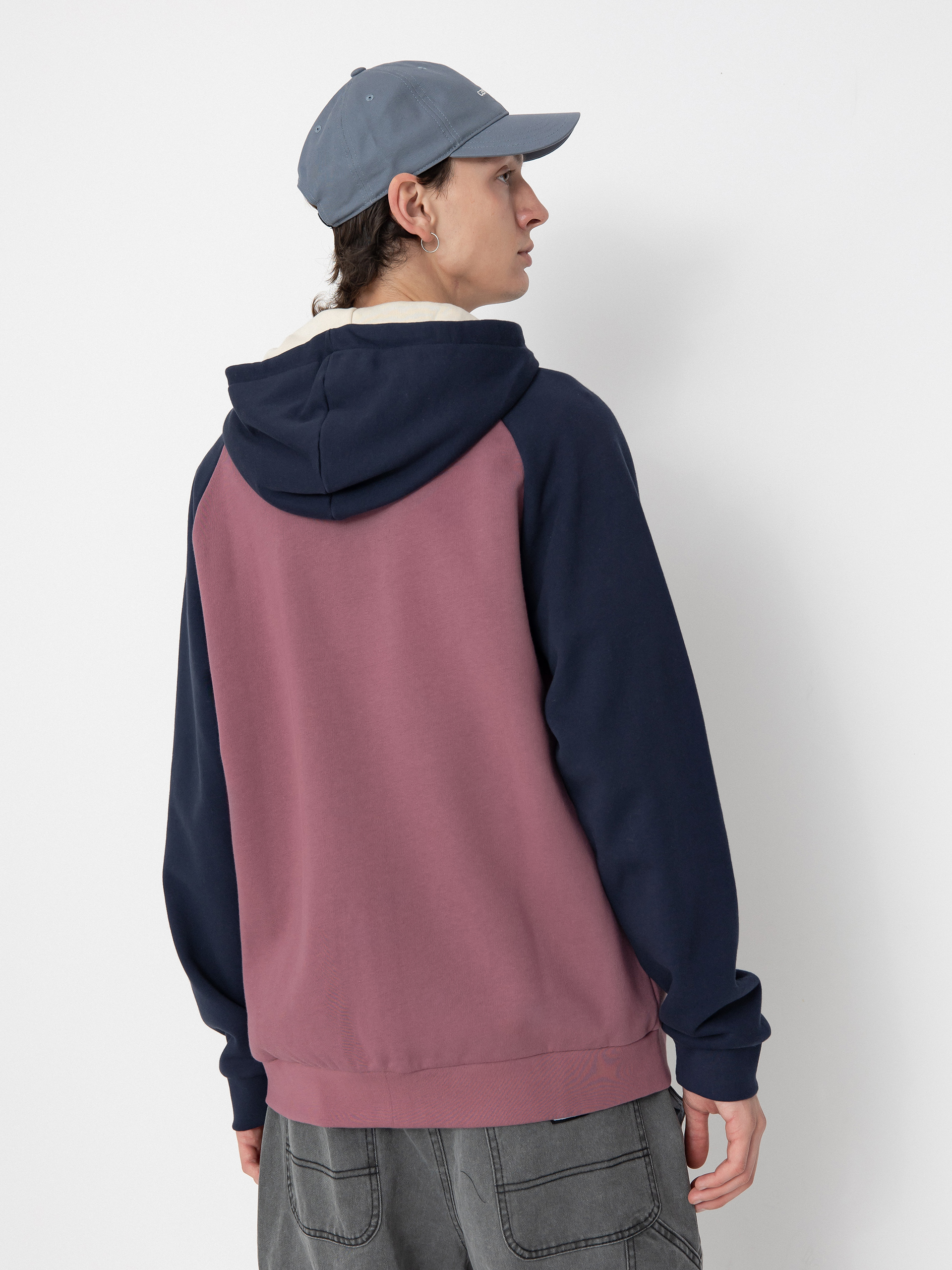 Iriedaily De College 2 ZHD Hoodie (navy red)