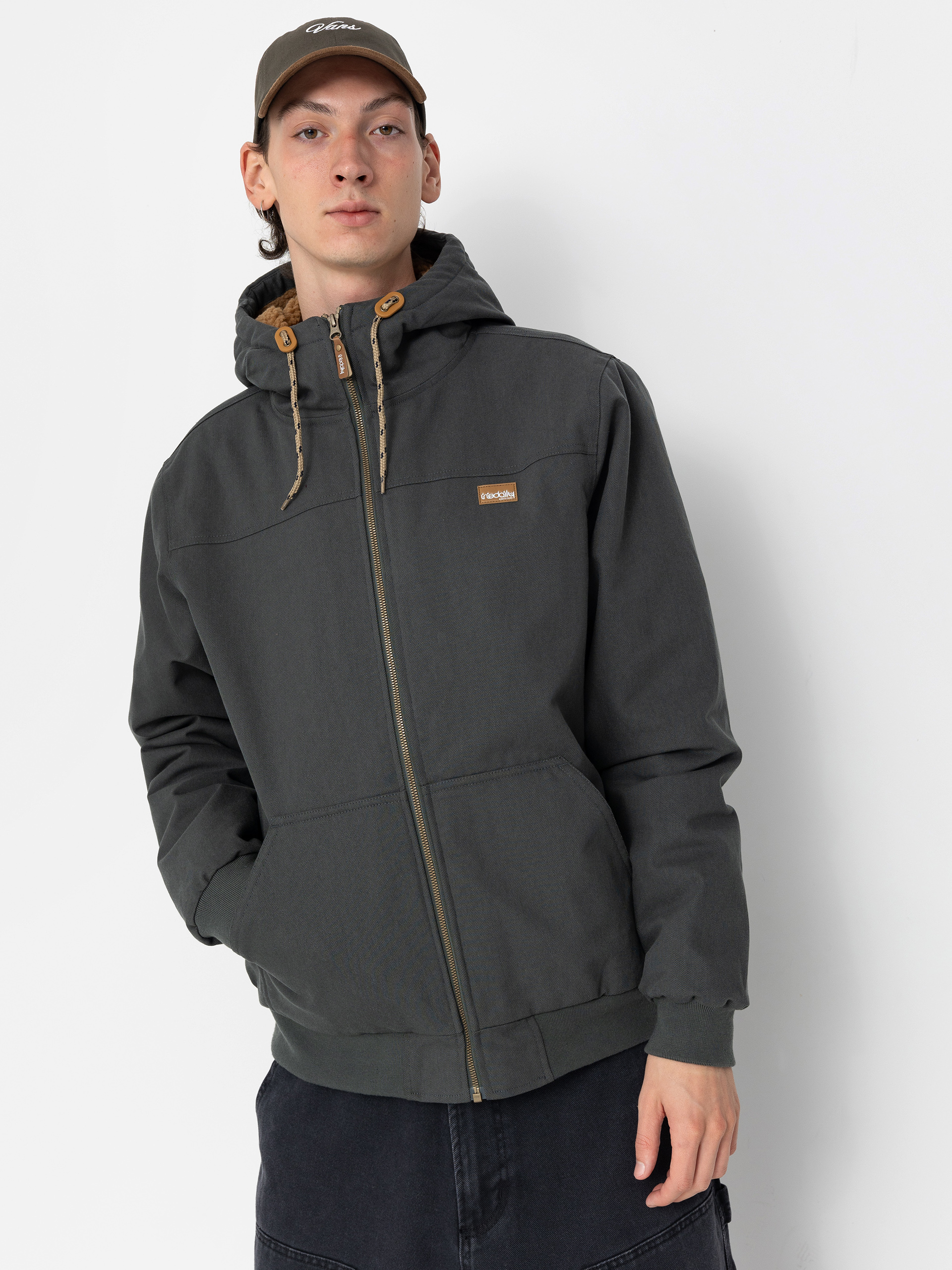 Carhartt WIP Trapper Parka Jacket - green (dark fir/black)