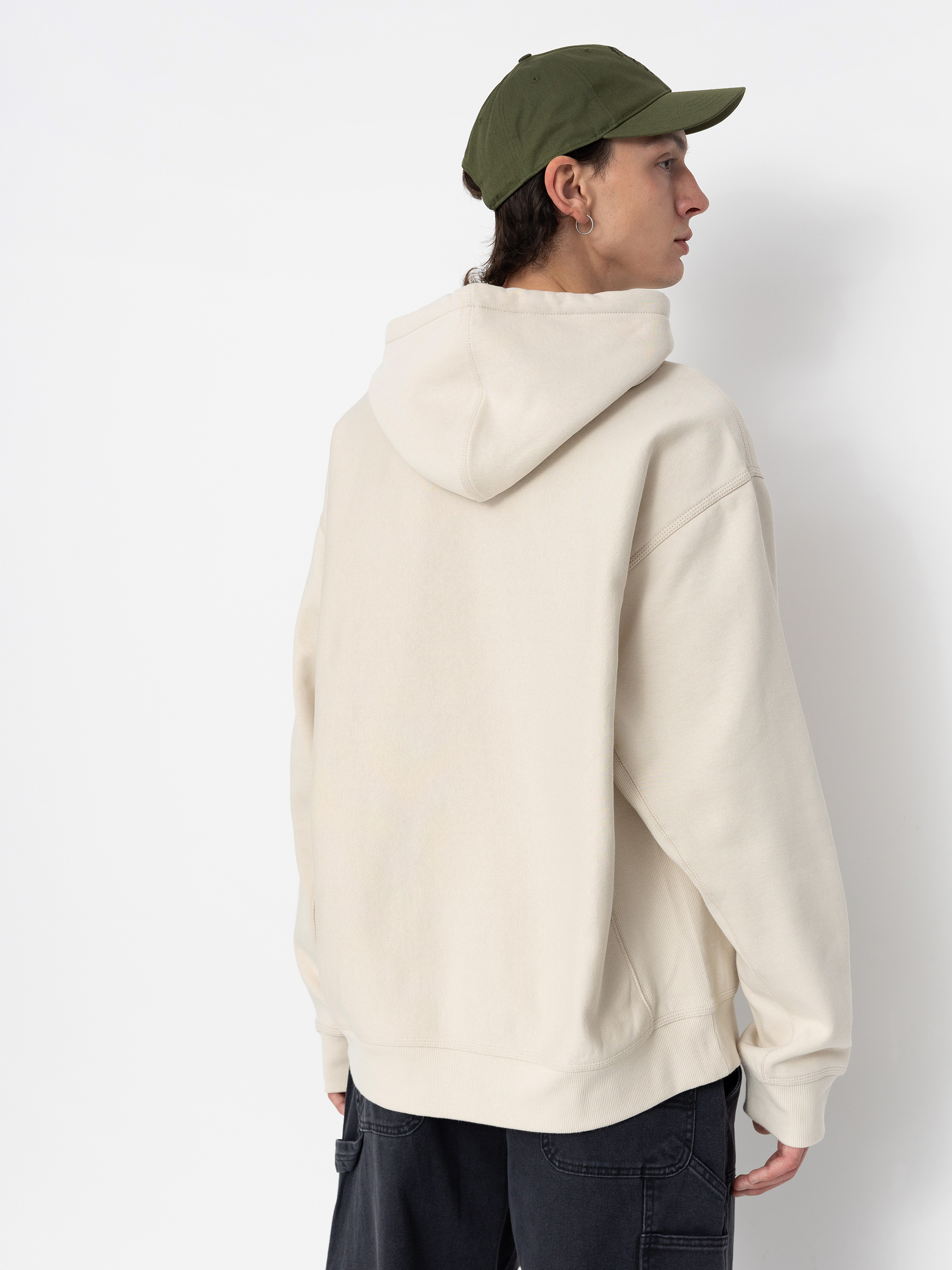 Carhartt WIP American Script HD Hoodie (moonbeam)