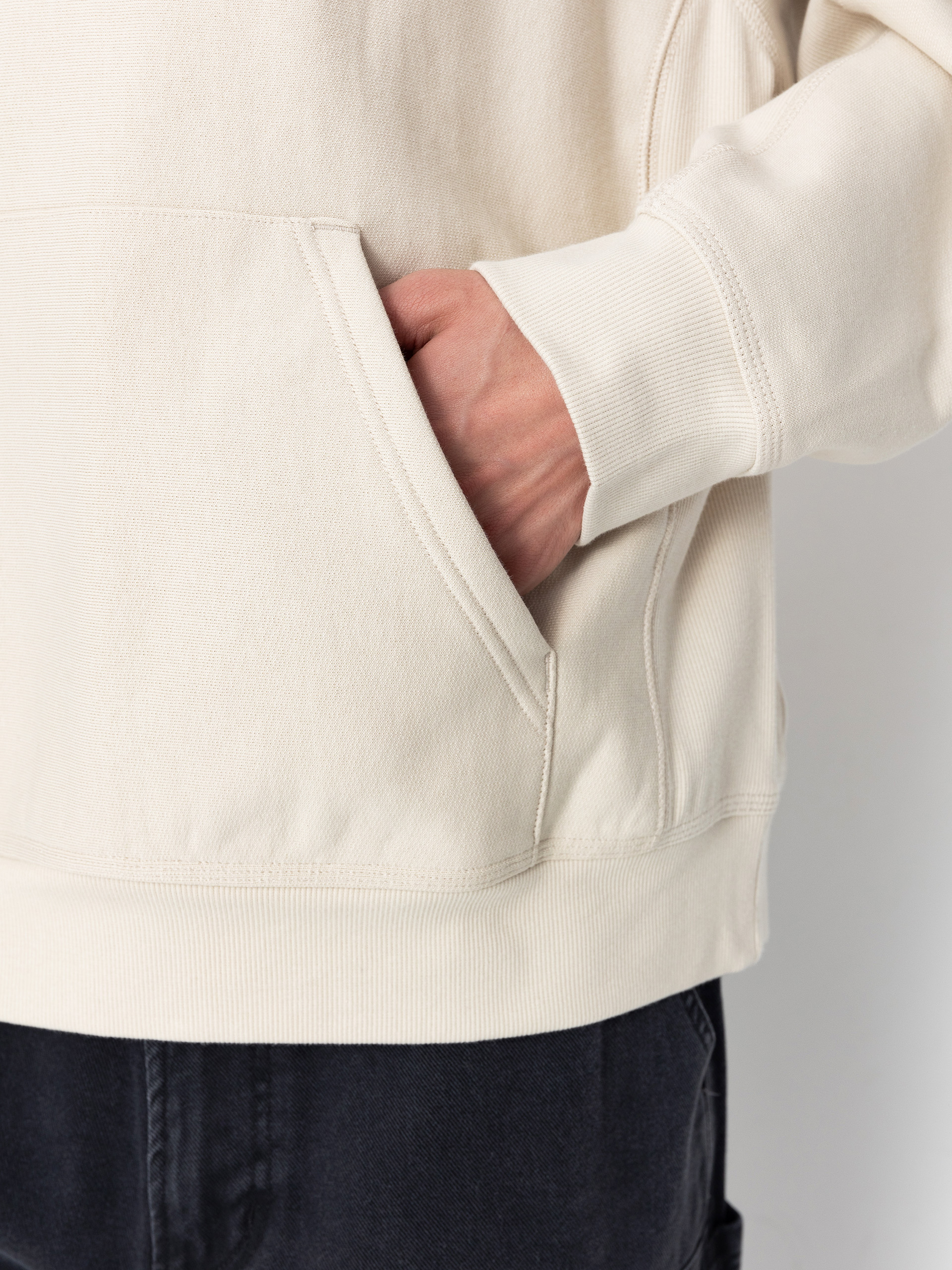 Carhartt WIP American Script HD Hoodie (moonbeam)