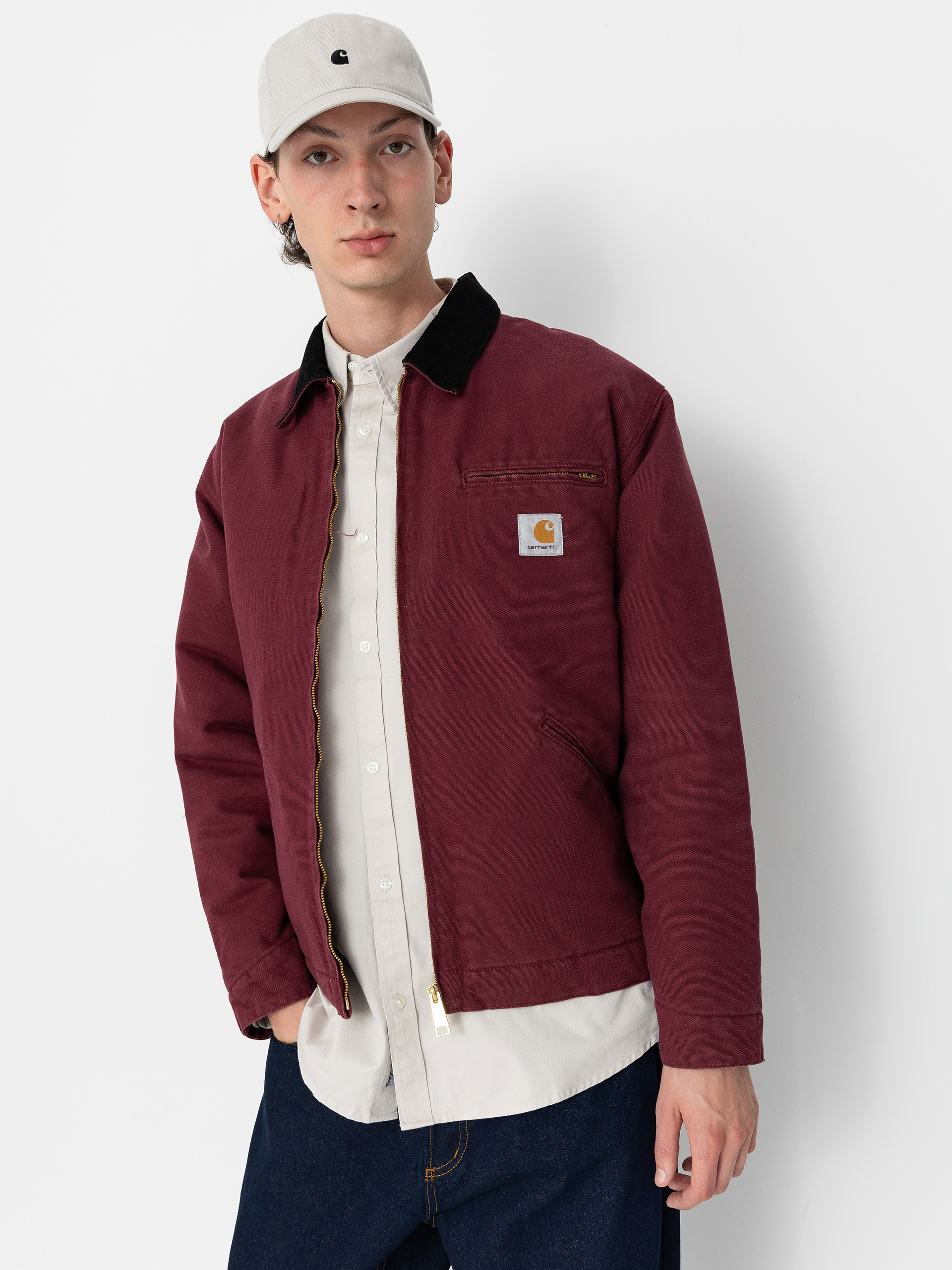 Carhartt WIP Jacket OG Detroit (malbec/black)