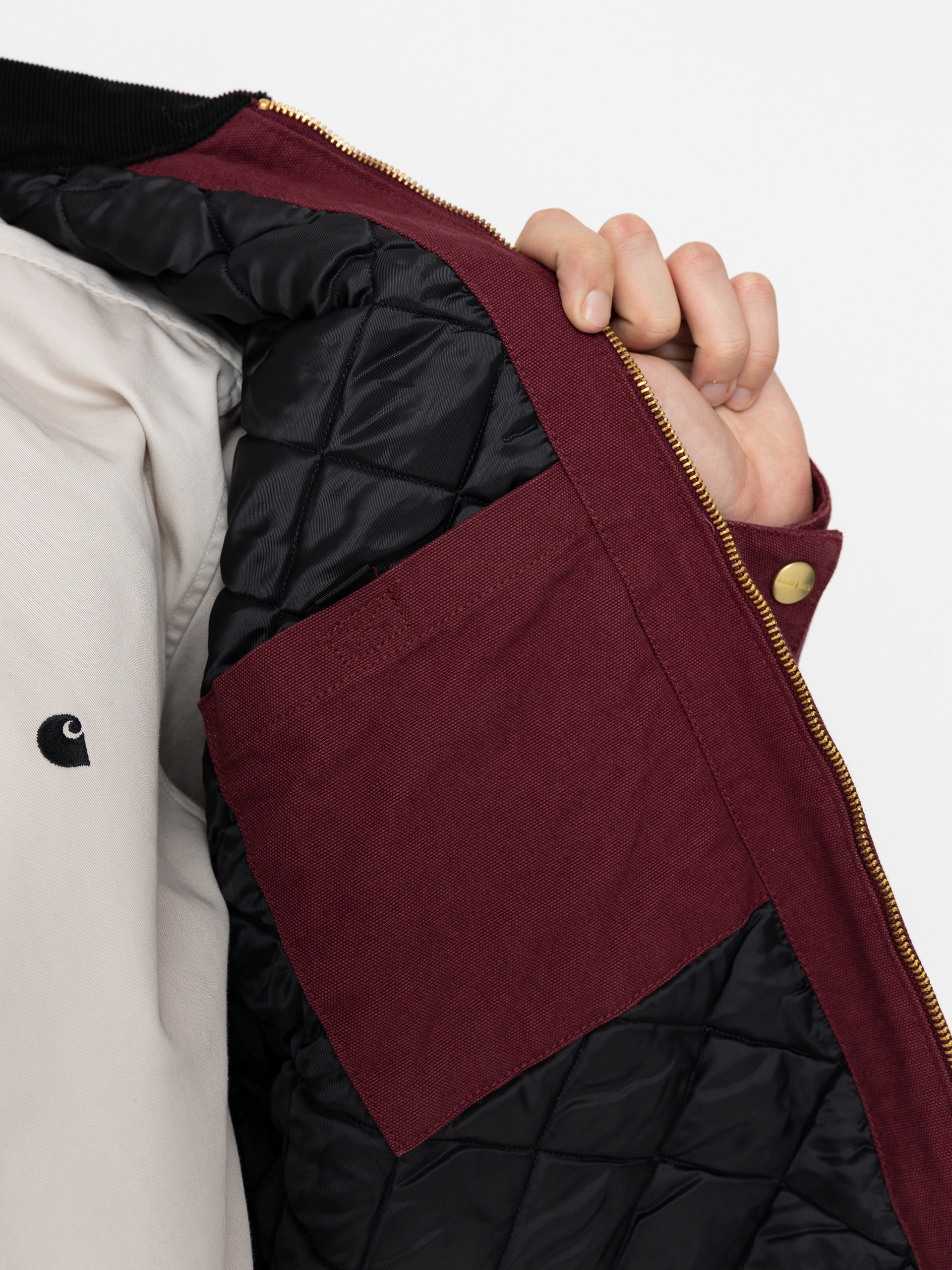 Carhartt WIP Jacket OG Detroit (malbec/black)