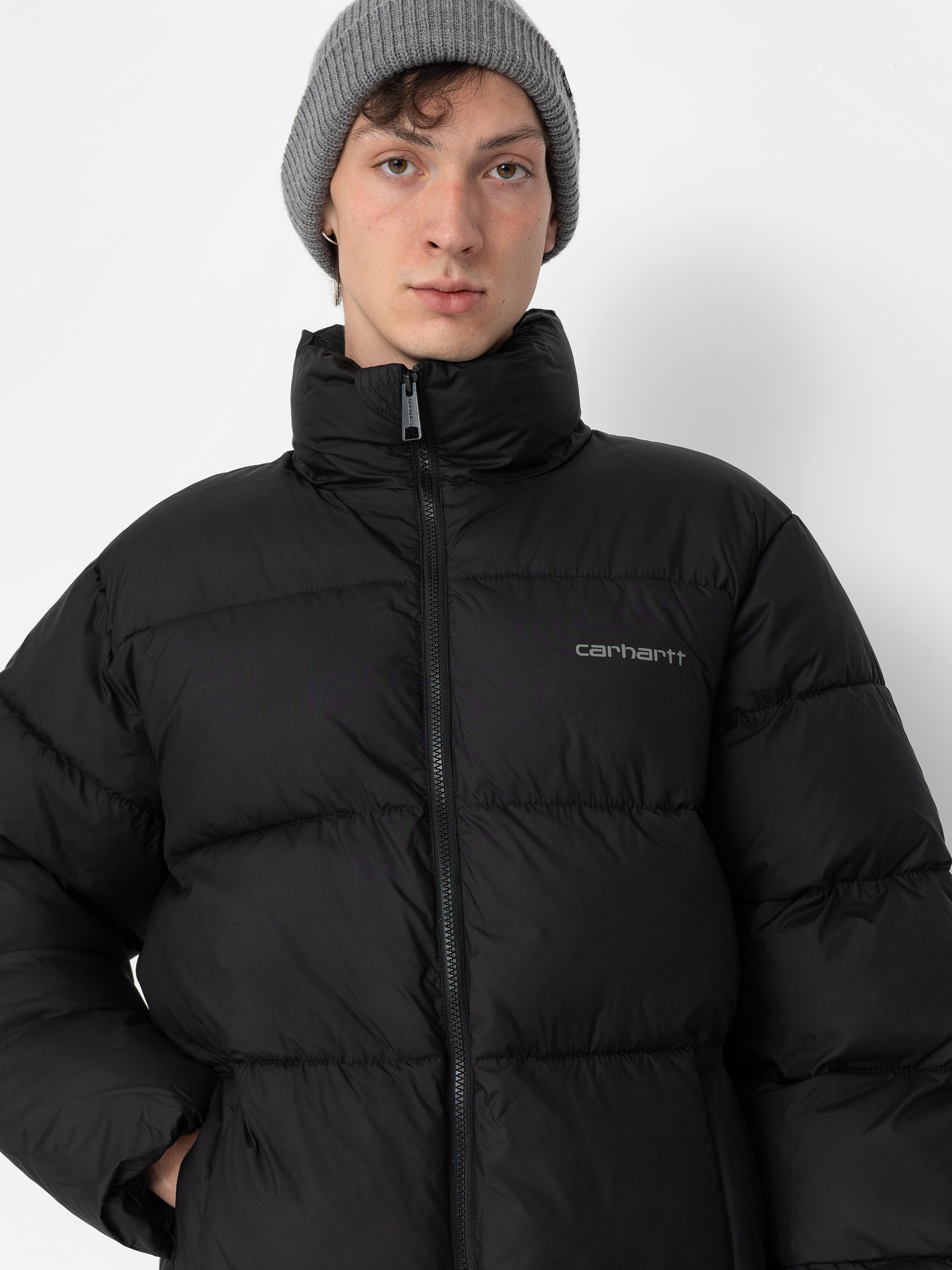 Carhartt WIP Jacket Springfield (black/misty grey)