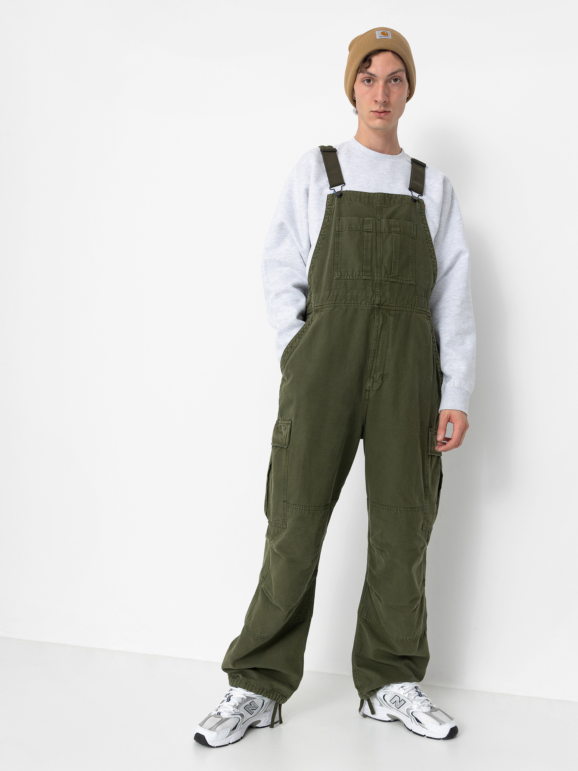 Carhartt WIP Hose Cargo Bib Overall (tarragon)