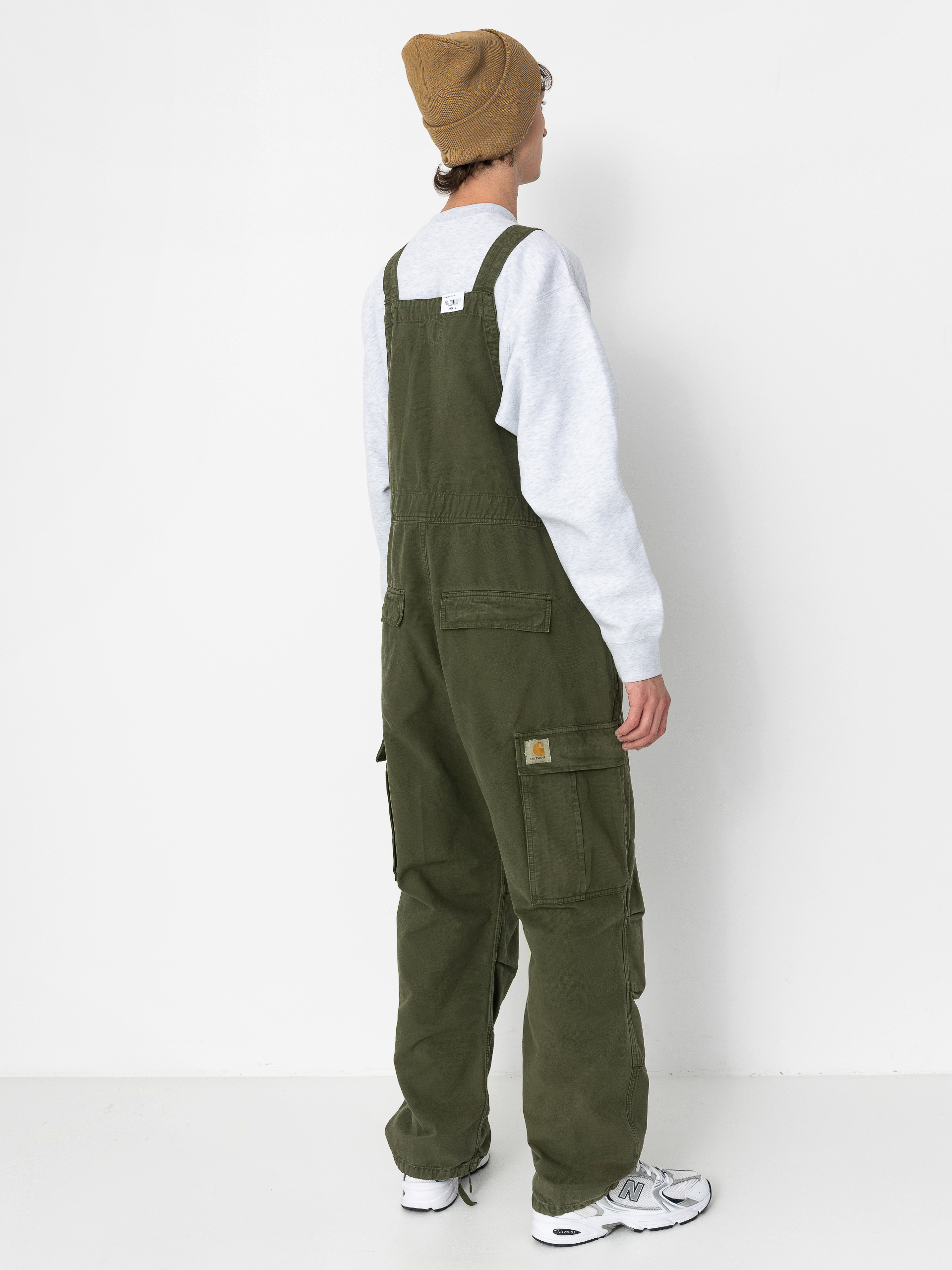 Carhartt WIP Pants Cargo Bib Overall (tarragon)
