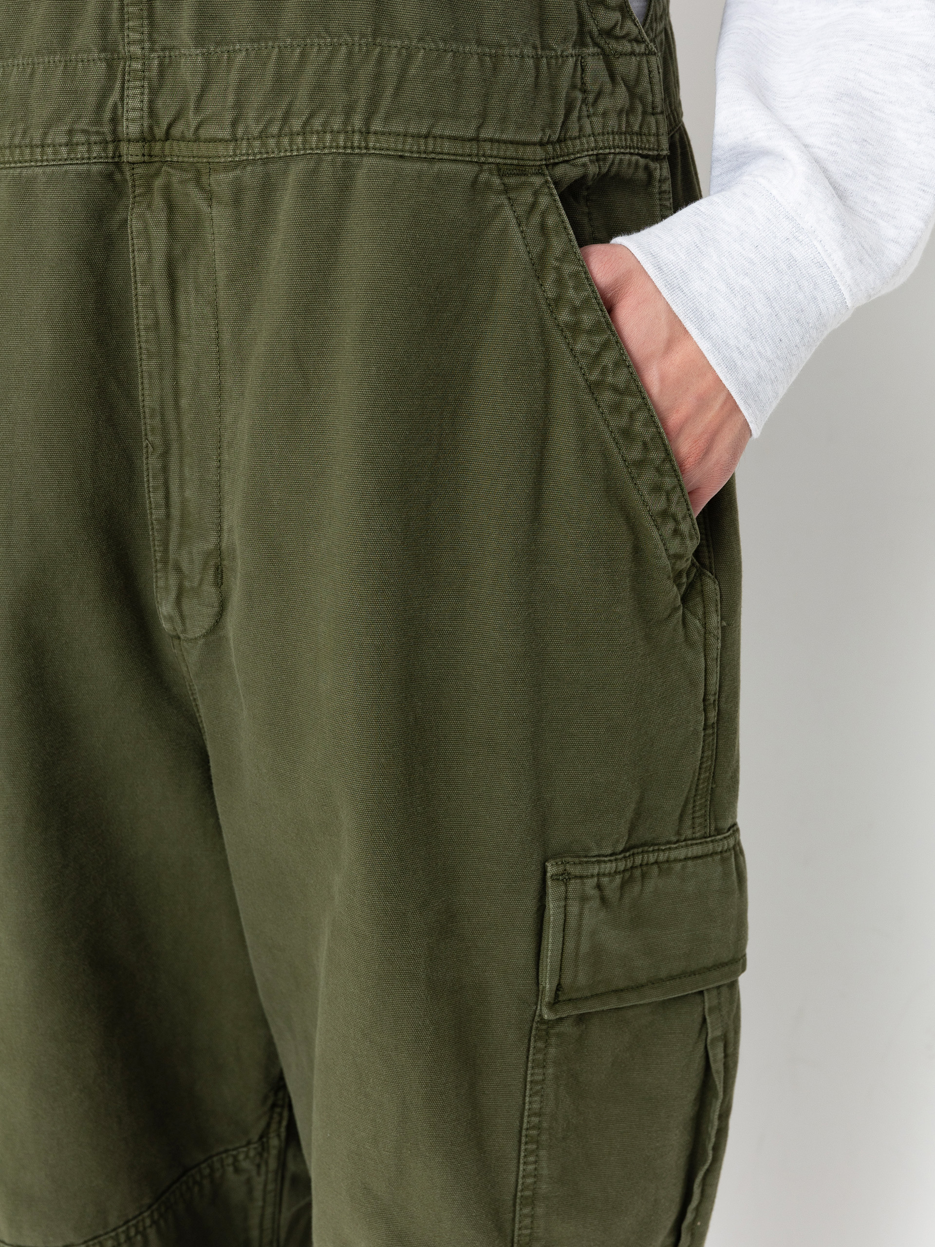 Carhartt WIP Pants Cargo Bib Overall (tarragon)