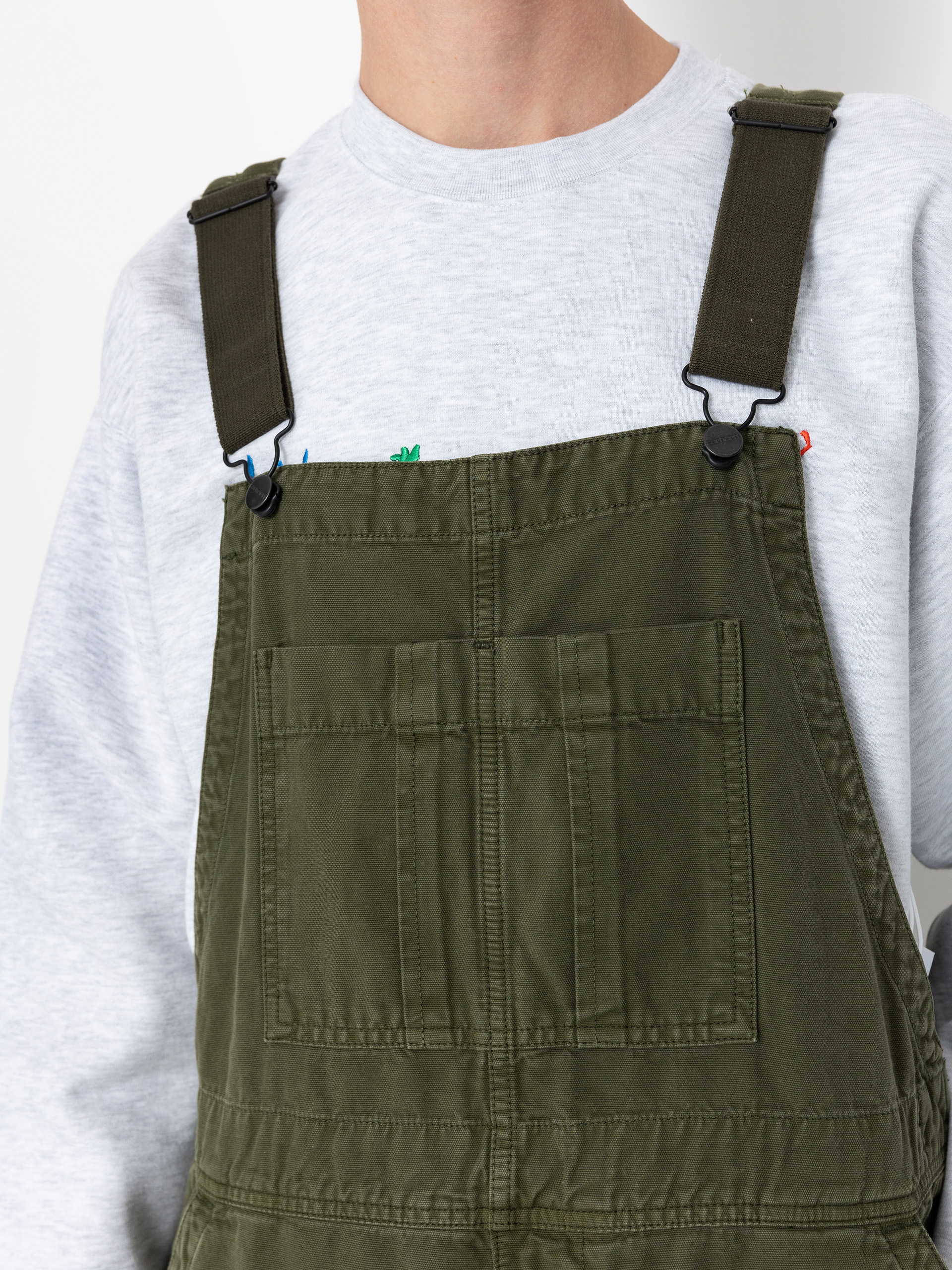 Carhartt WIP Pants Cargo Bib Overall (tarragon)
