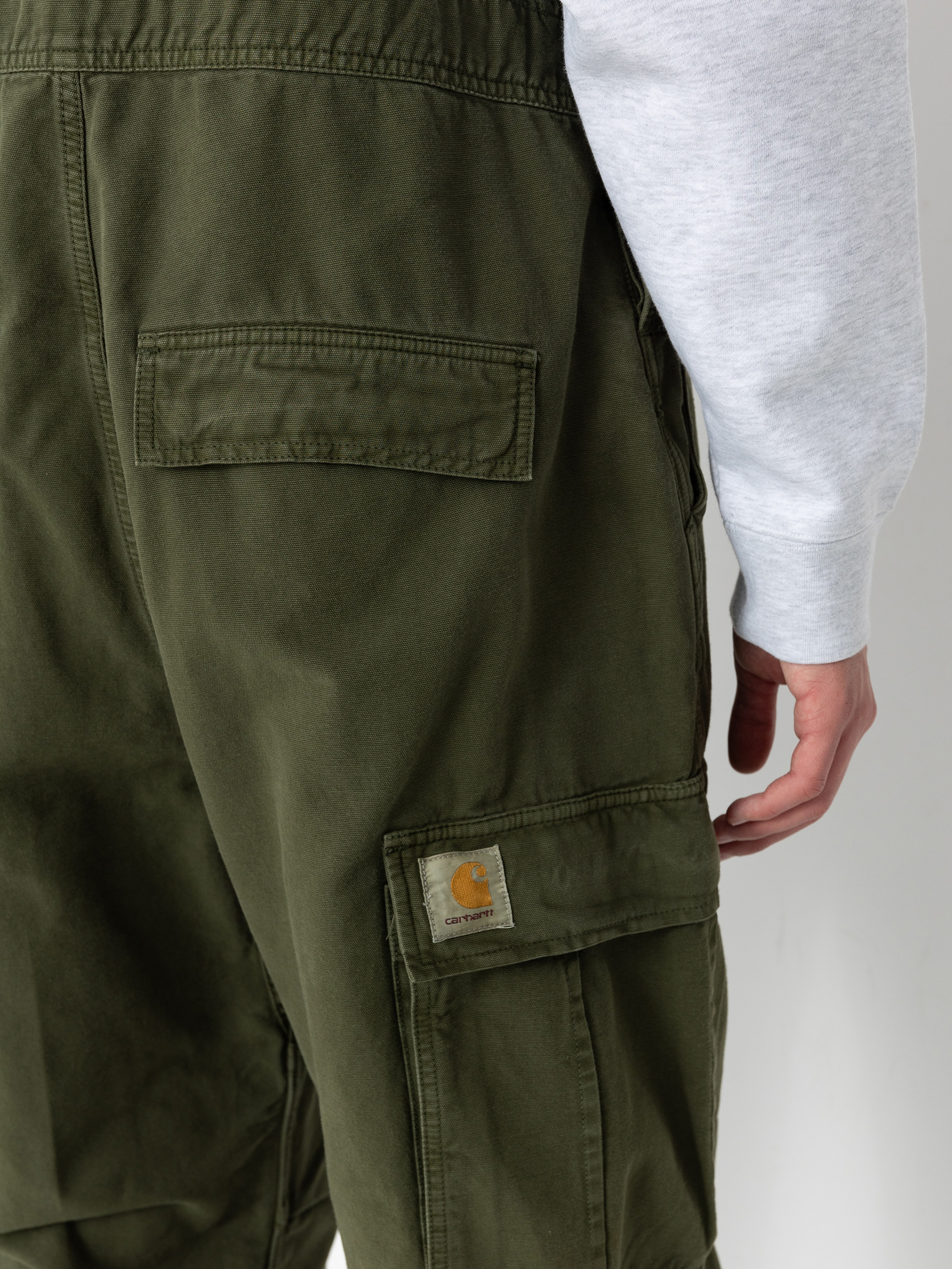 Carhartt WIP Pants Cargo Bib Overall (tarragon)