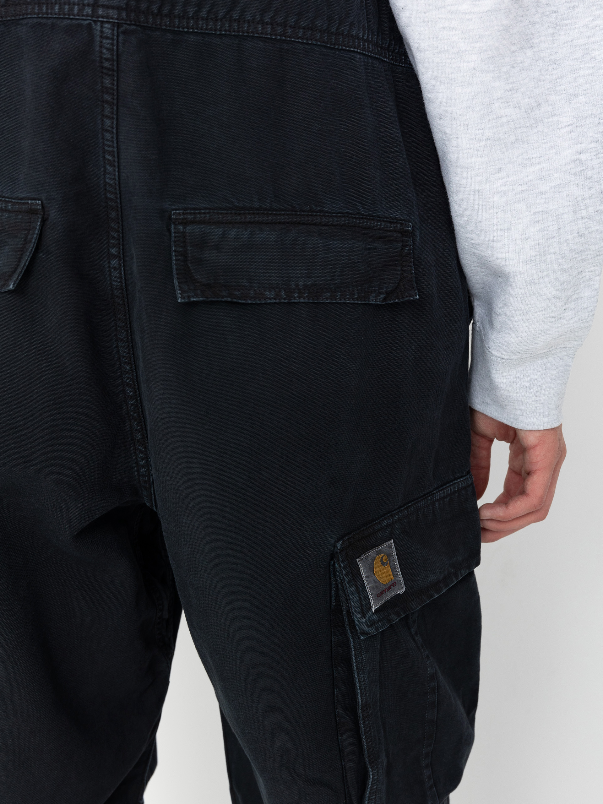 Carhartt WIP Hose Cargo Bib Overall (black)