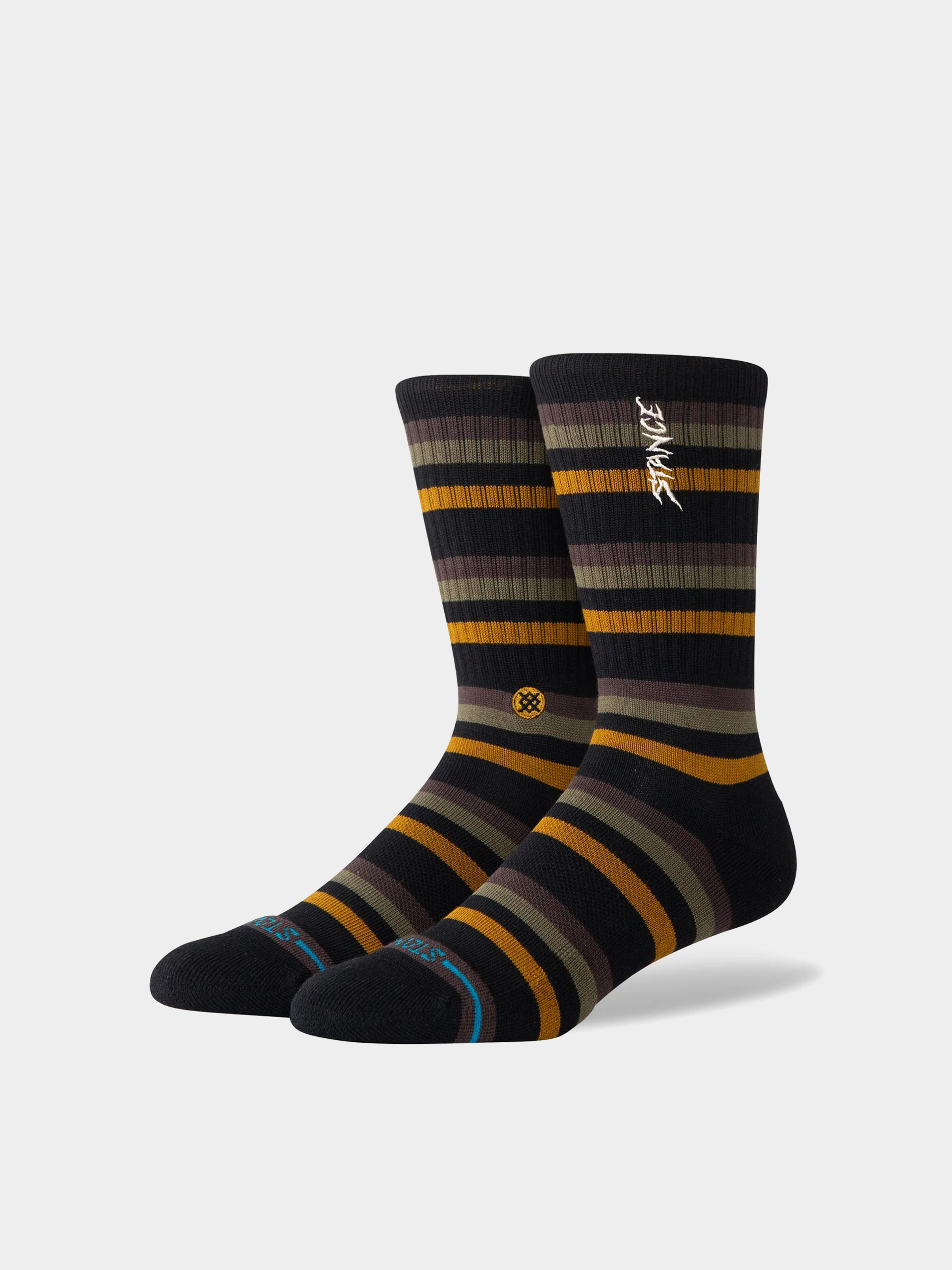 Stance Slipping Crew Socks (black)