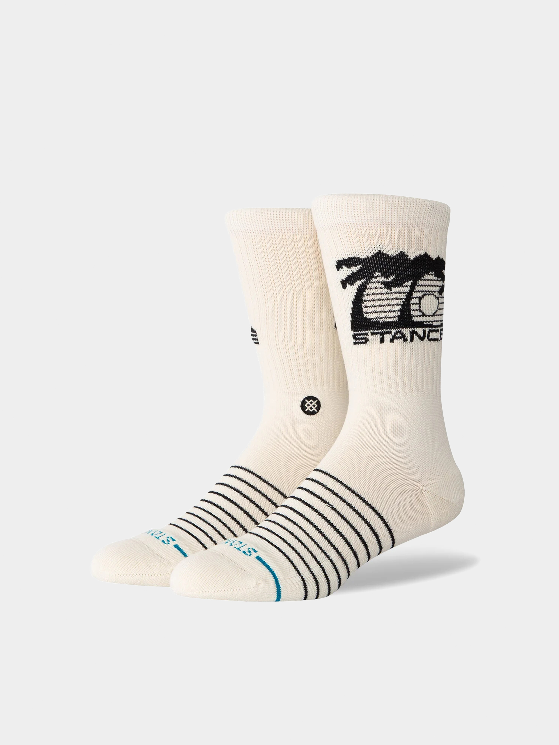 Stance Street Sign Crew Socks (canvas)