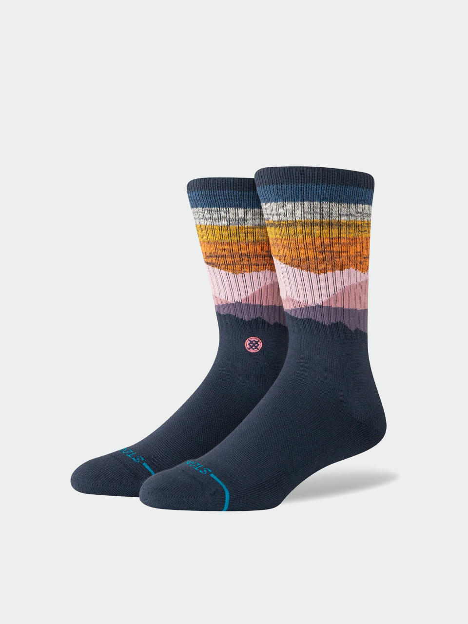 Stance Saddleback Crew Socks (navy)