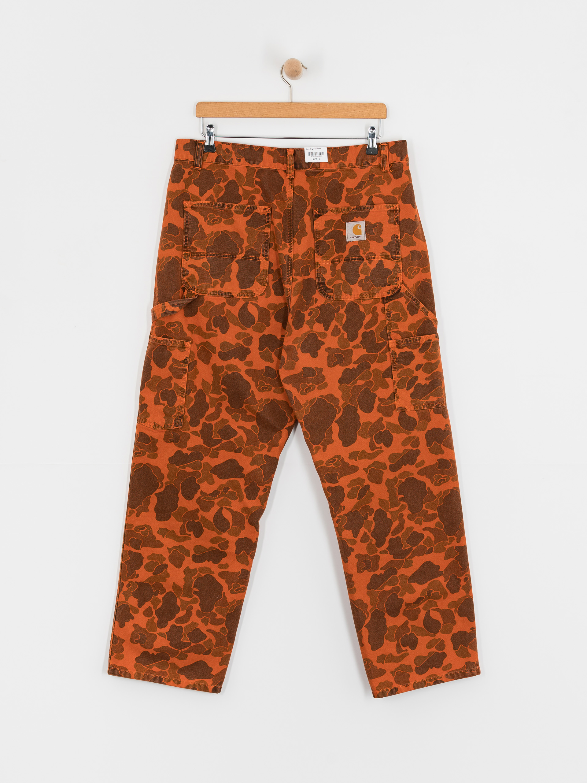 Carhartt WIP Pants Duck Single Knee camo (camo duck/green/turmeric)