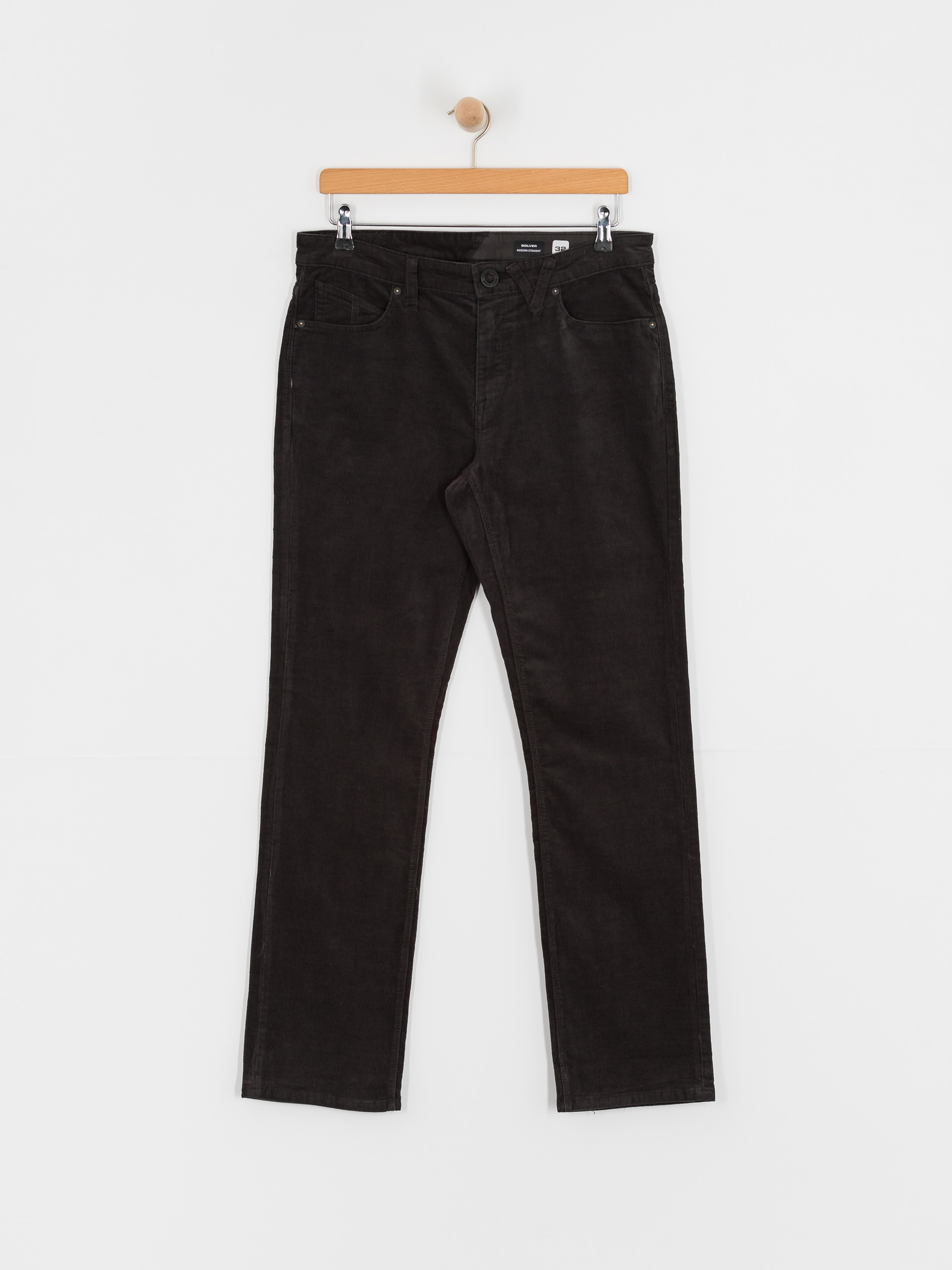 Volcom Solver 5 Pocket Cord Pants (stealth)