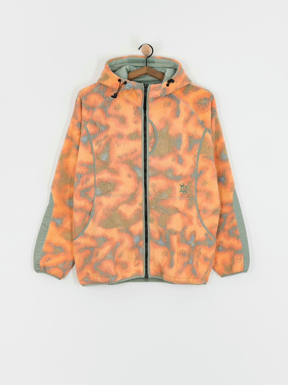 Volcom Bluza z kapturem Tt B Iguchi ZHD Jacke (tigerlily)