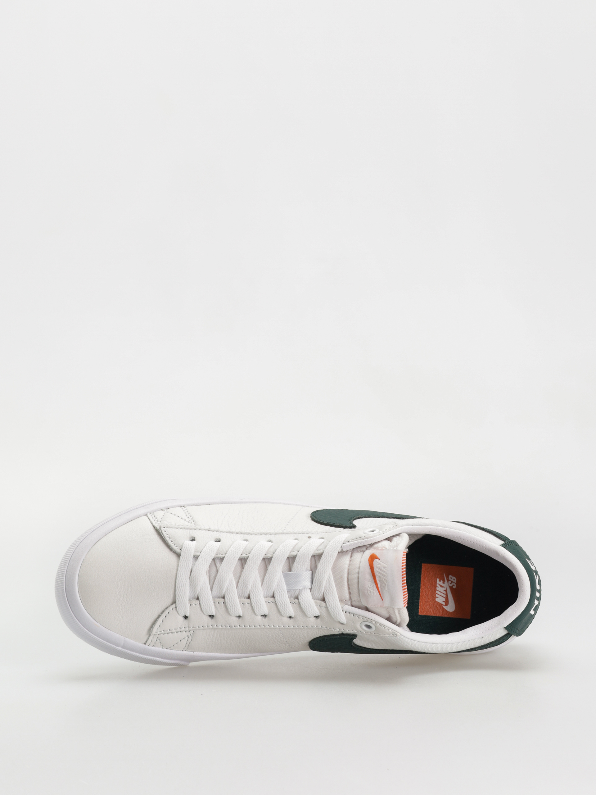 Nike SB Zoom Blazer Low Pro Gt Iso Shoes (white/pro green white pro green)