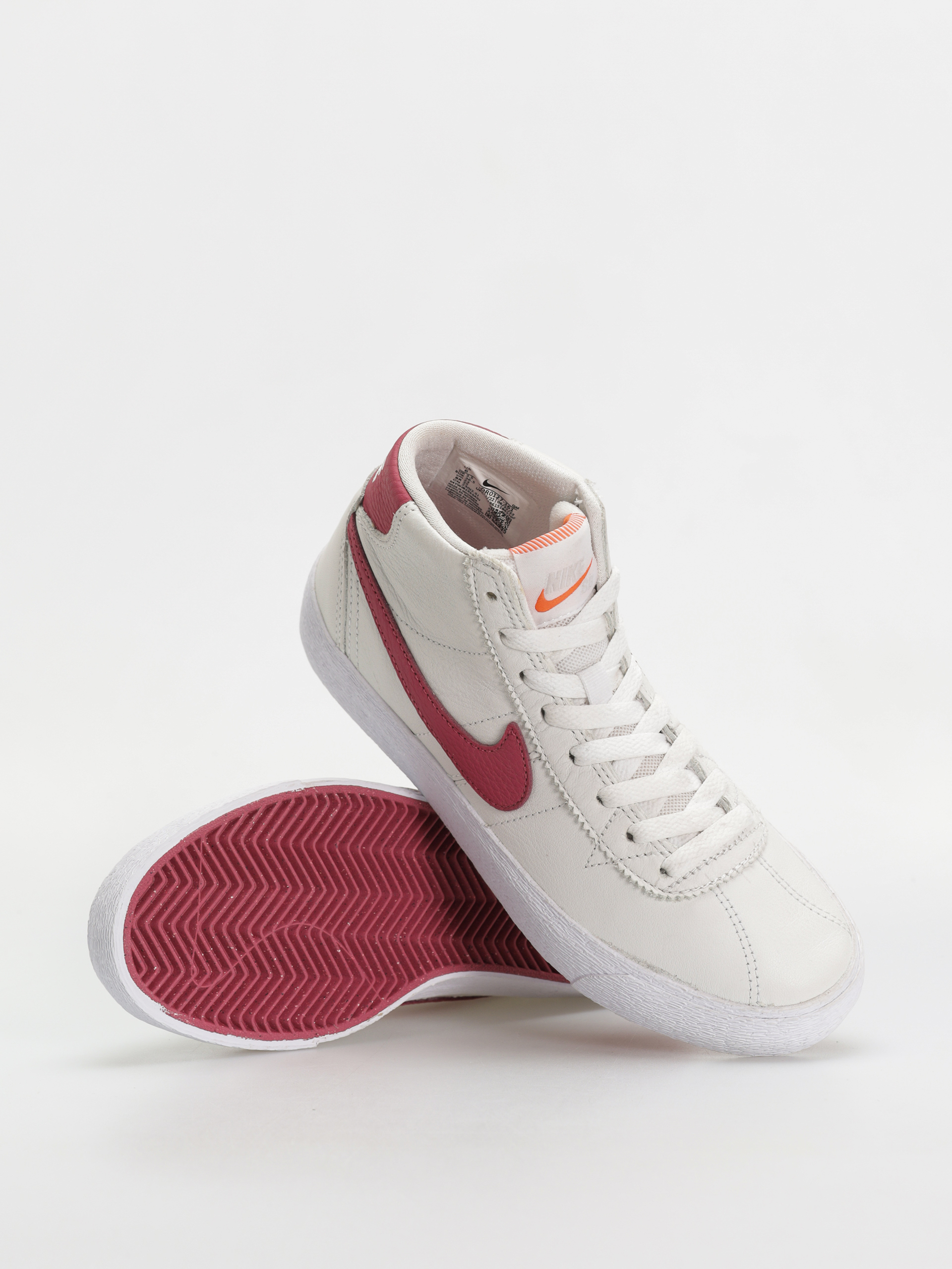 Nike SB Bruin Hi Iso Schuhe Wmn (white/sweet beet white sweet beet)