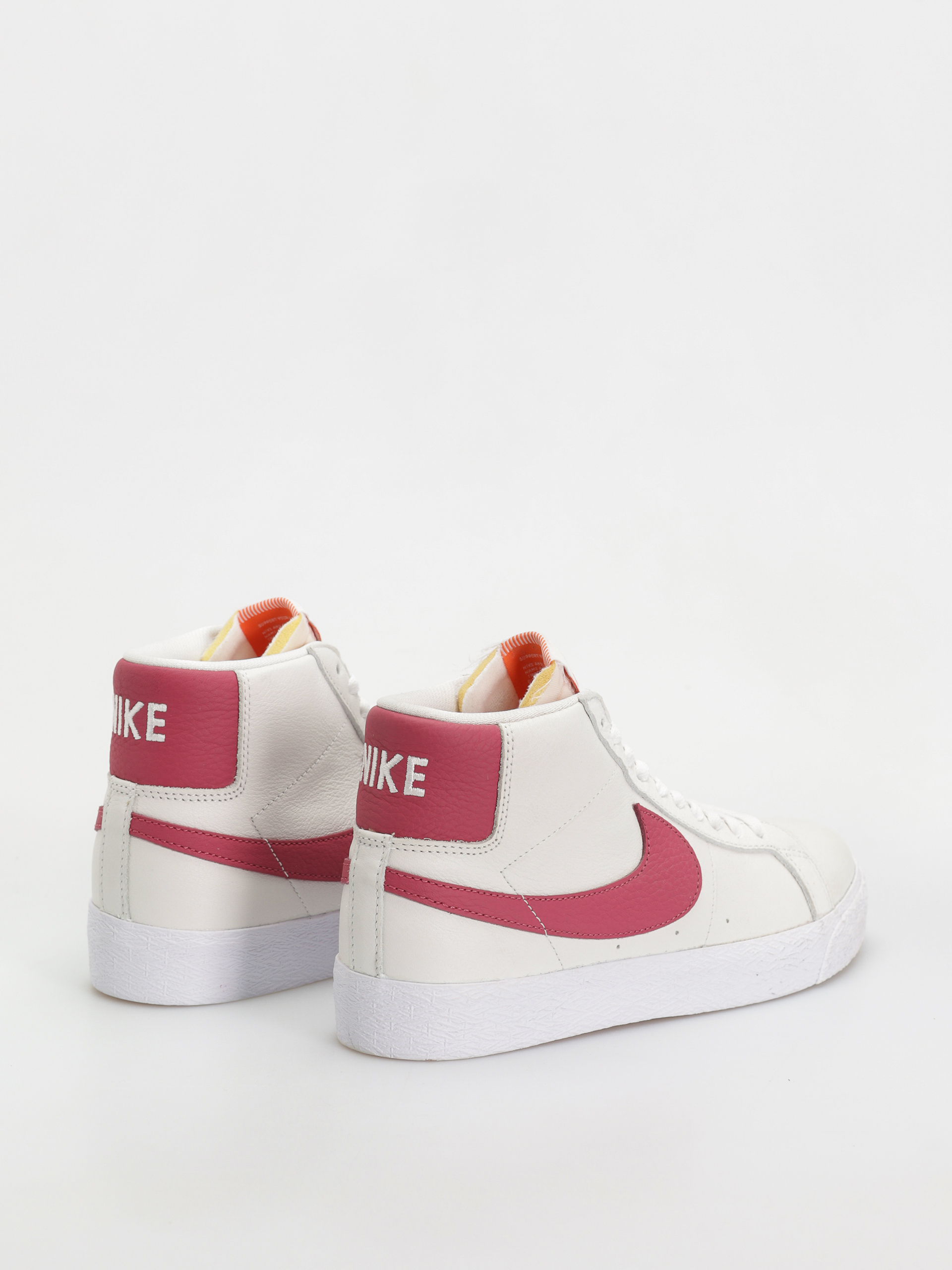 Nike SB Zoom Blazer Mid Iso Schuhe (white/sweet beet white sweet beet)