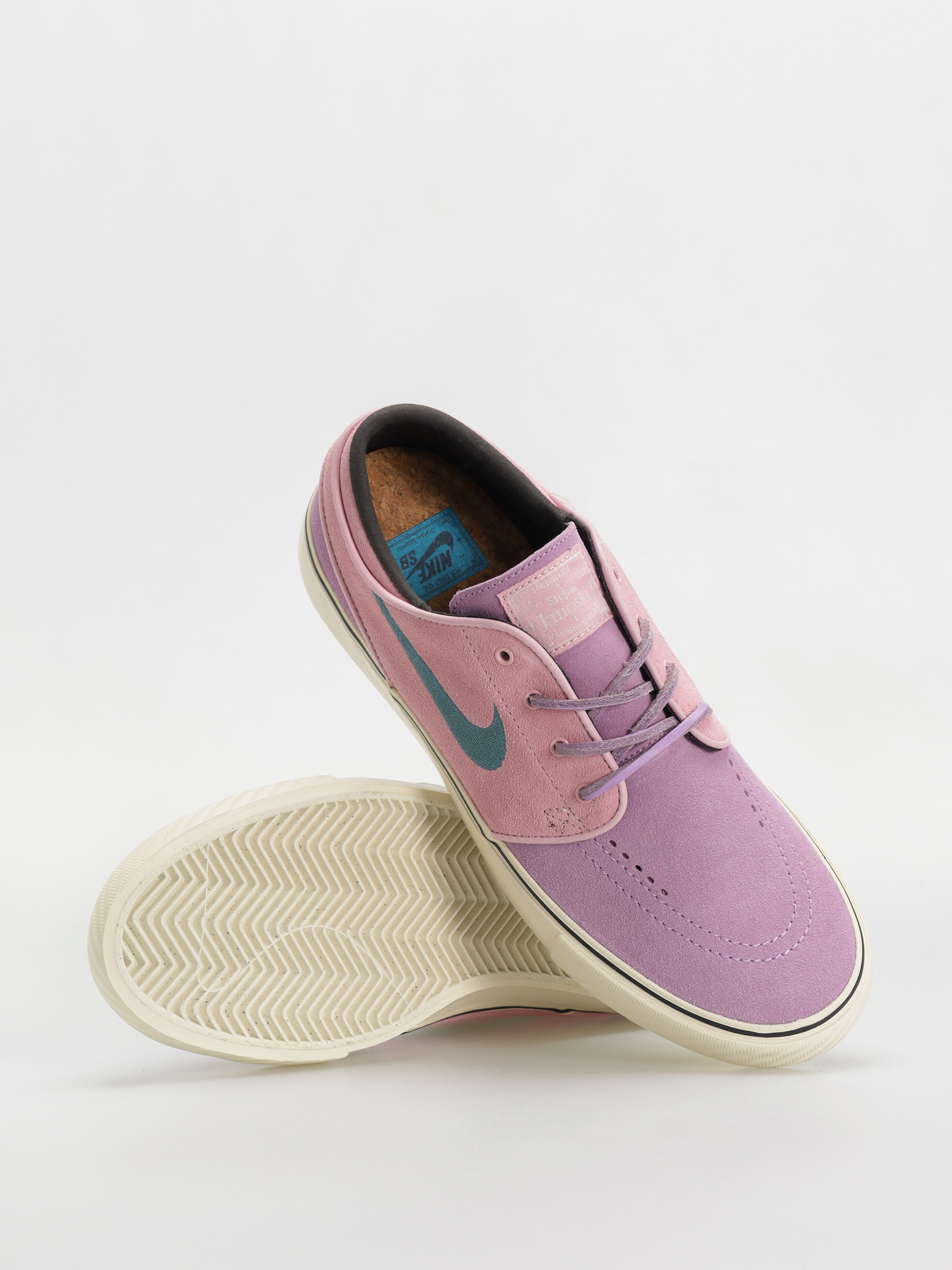 Nike SB Zoom Janoski OG+ Shoes (lilac/noise aqua med soft pink)