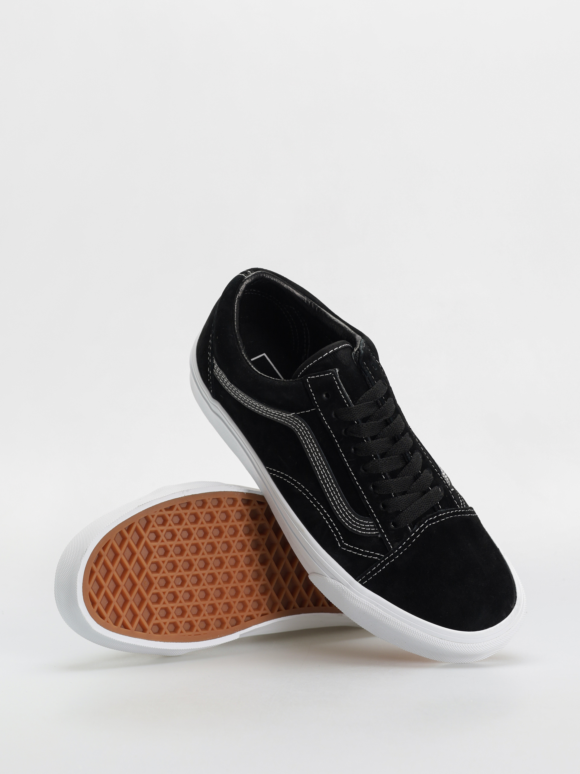 Vans Old Skool Shoes (pig suede black)