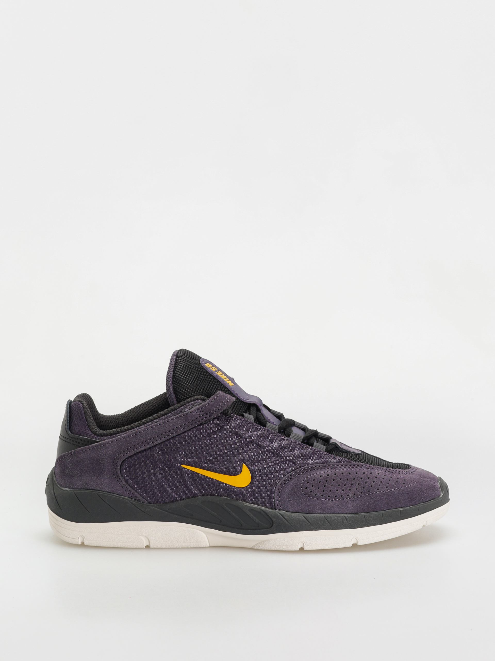 Nike SB Vertebrae Shoes yellow, black, violet (dark raisin