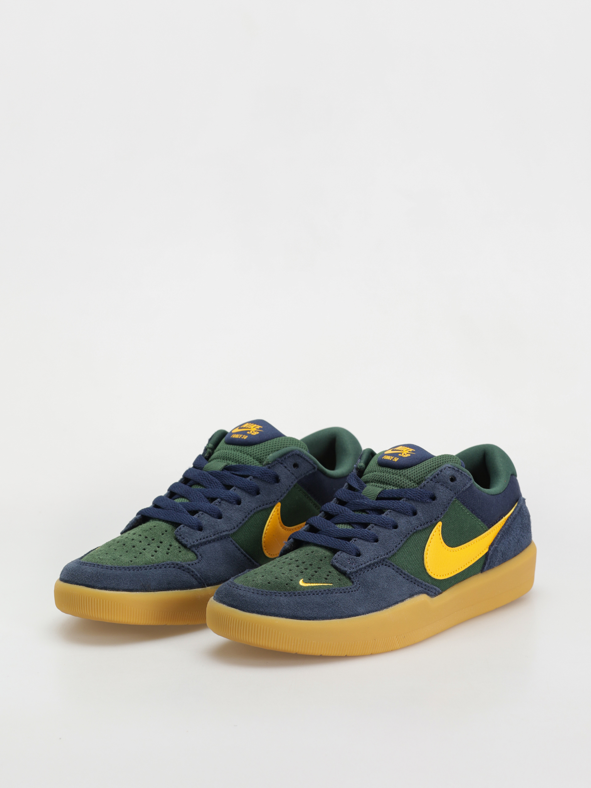 Nike SB Force 58 Schuhe (midnight navy/university gold fir)
