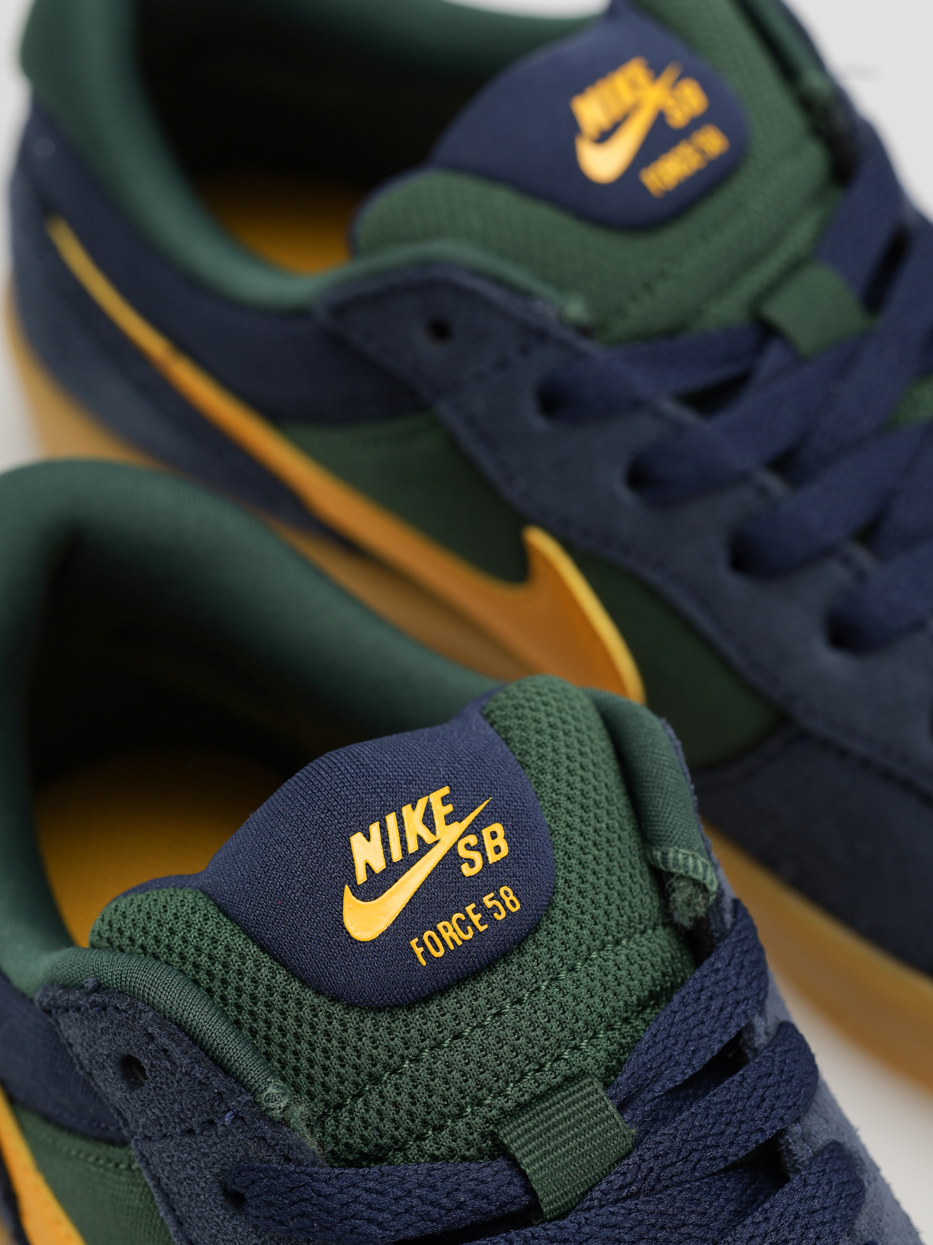 Nike SB Force 58 Schuhe (midnight navy/university gold fir)