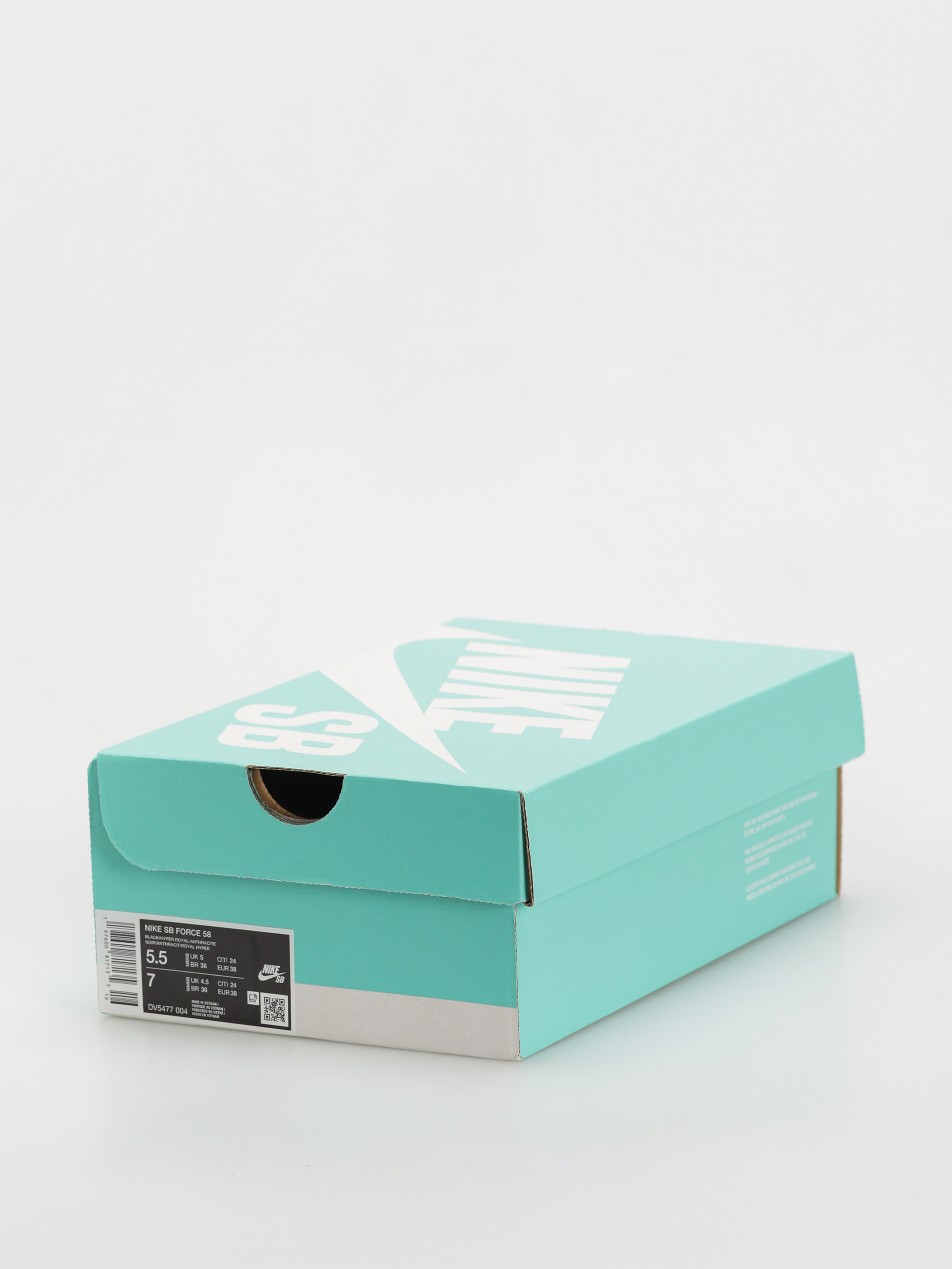 Nike SB Force 58 Shoes (black/hyper royal anthracite)