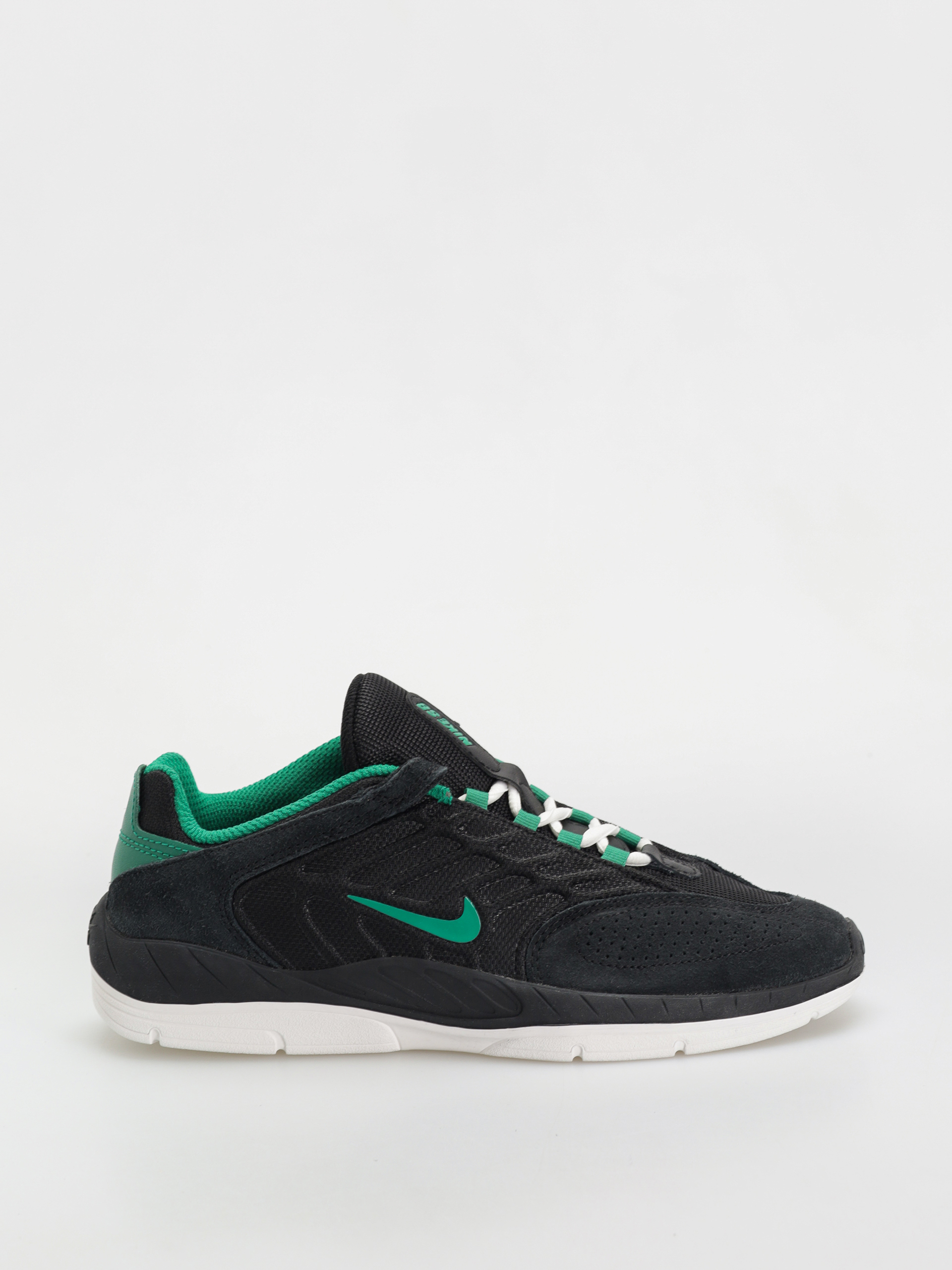 Nike SB Vertebrae Shoes - black, green (black/malachite  display picture 2