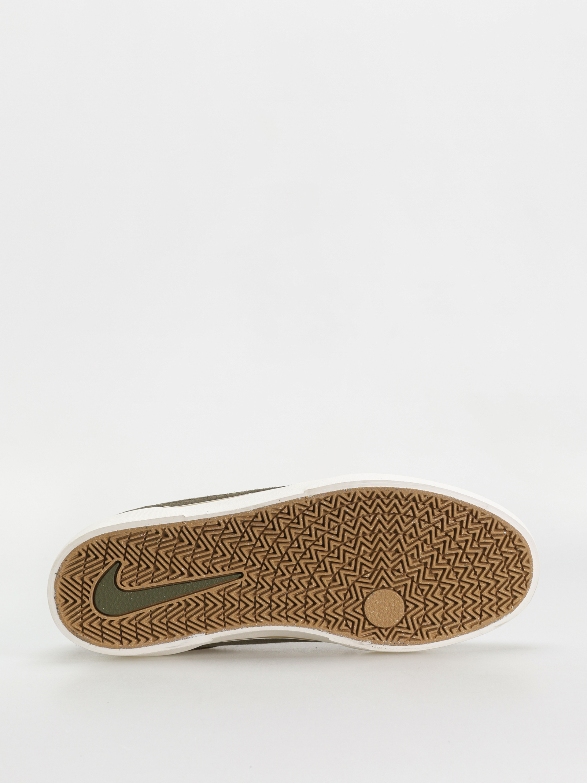 nike sb charge canvas trainers in khaki